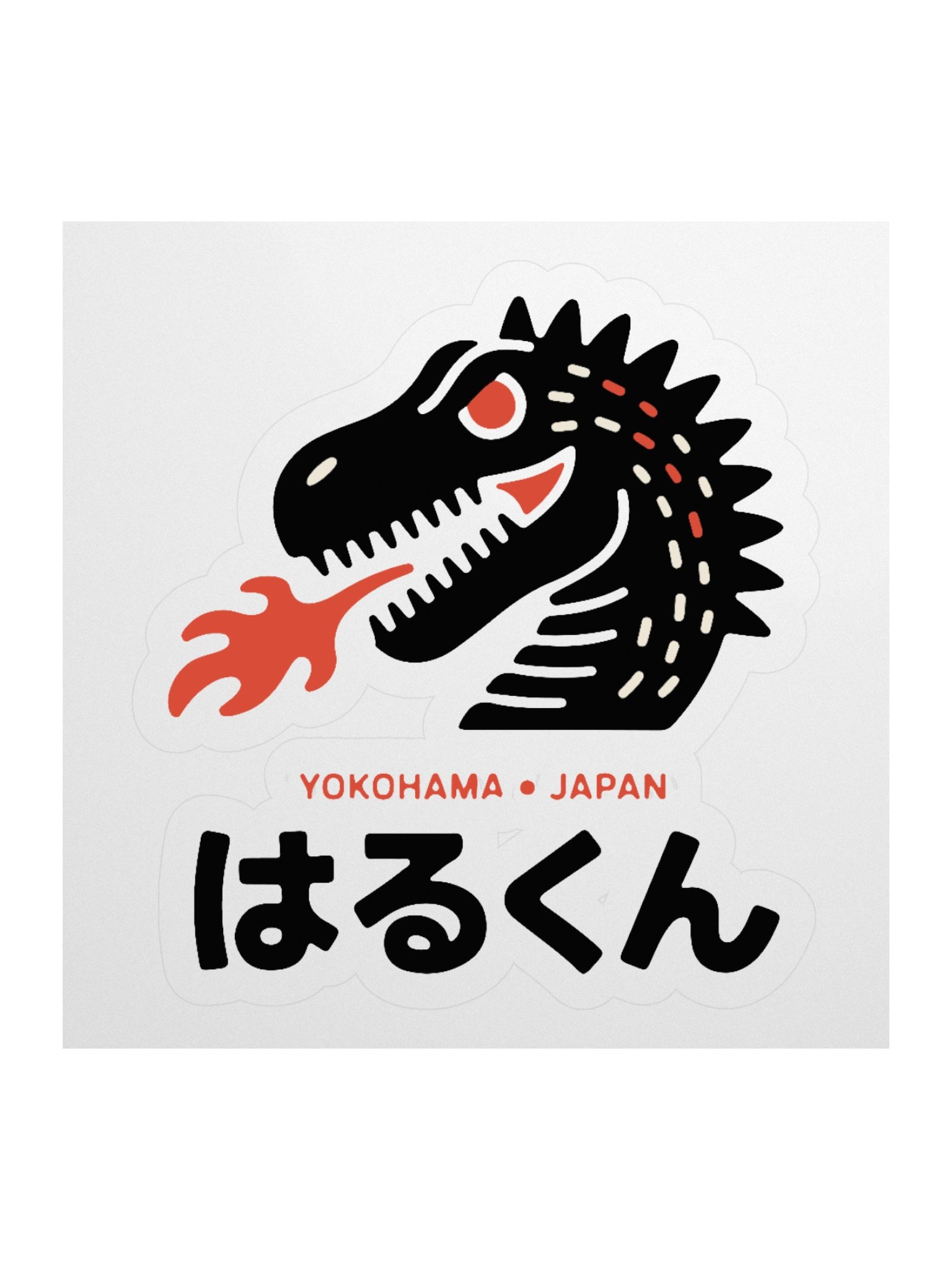 YOKOHAMA X JAPAN Dragon Kiss Cut Stickers product image (1)