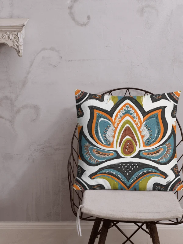 Mesmerizing Abstract Art Painted Premium Accent Pillow product image (7)