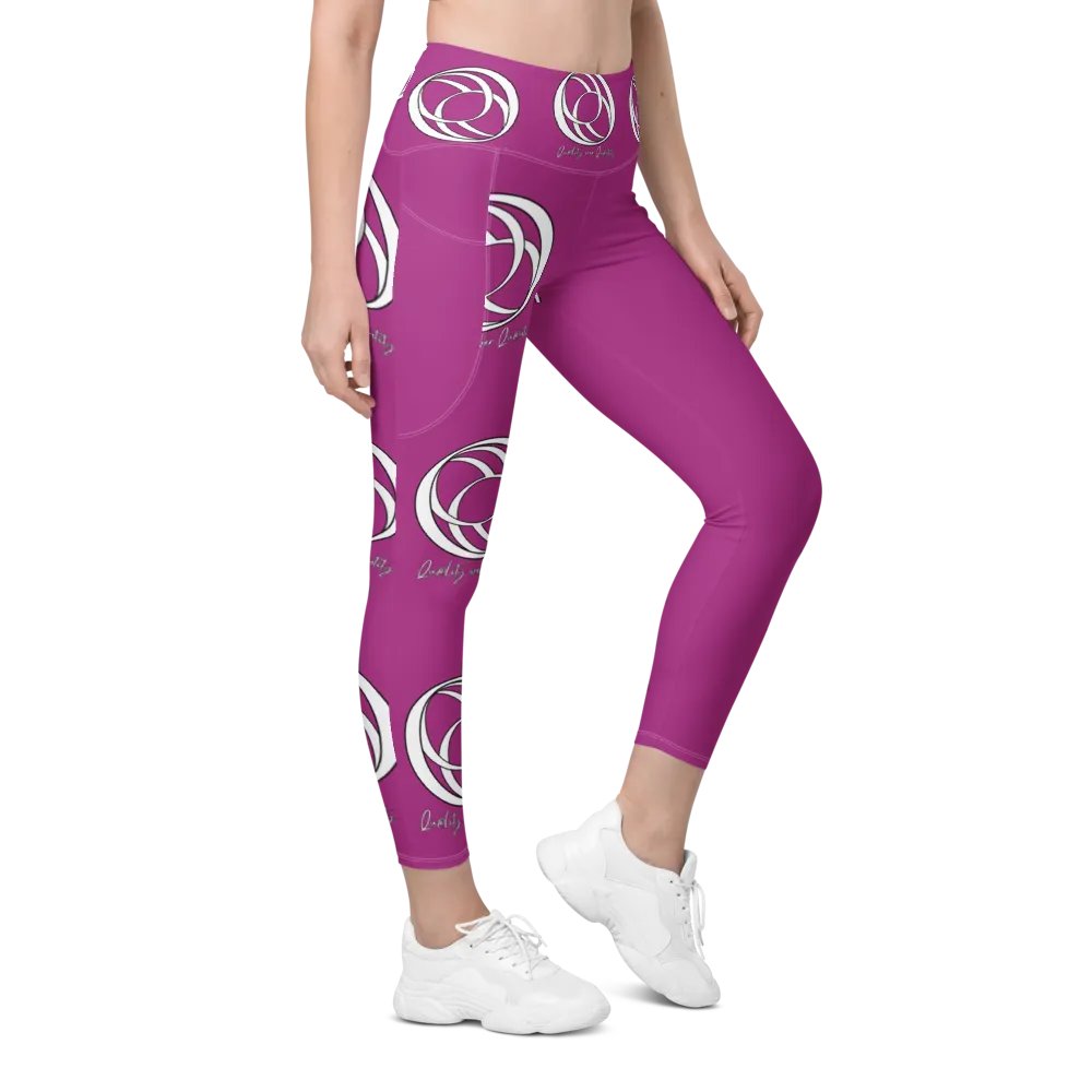 Women's Leggings (Violet) product image (2)