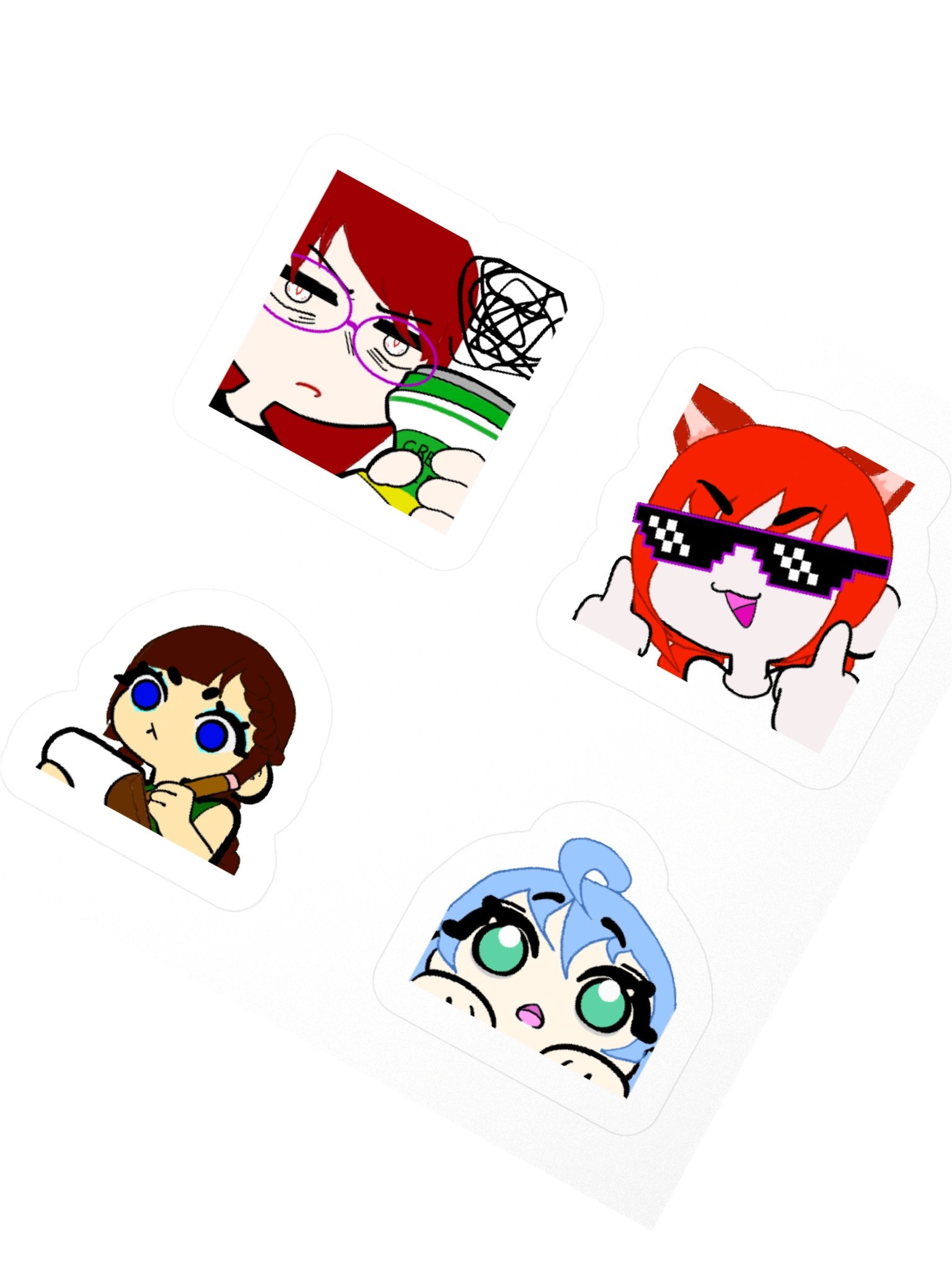 Bar Cast Sticker Sheet [1] product image (5)