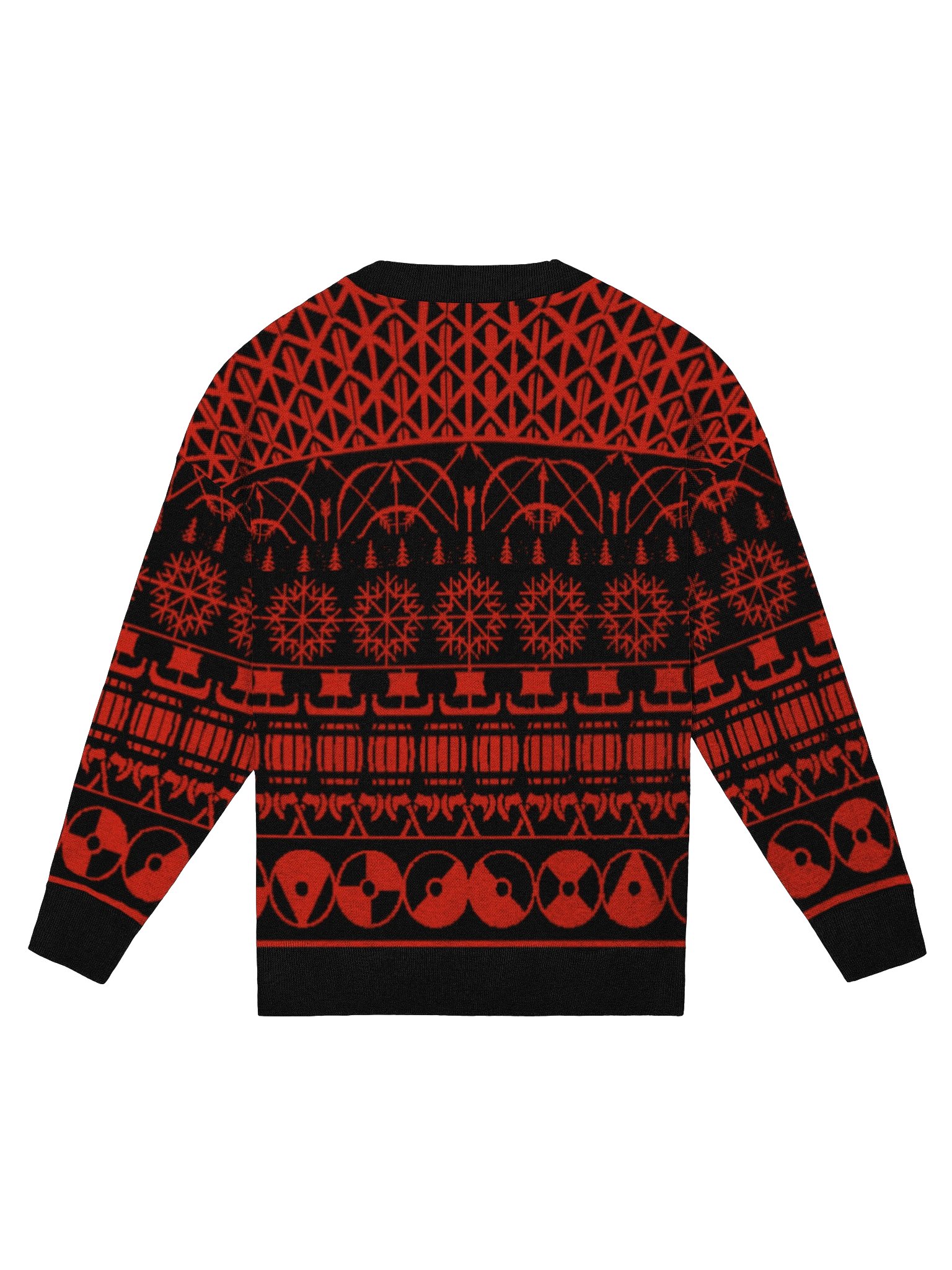 RED & BLACK CLAN HOLIDAY KNIT product image (2)
