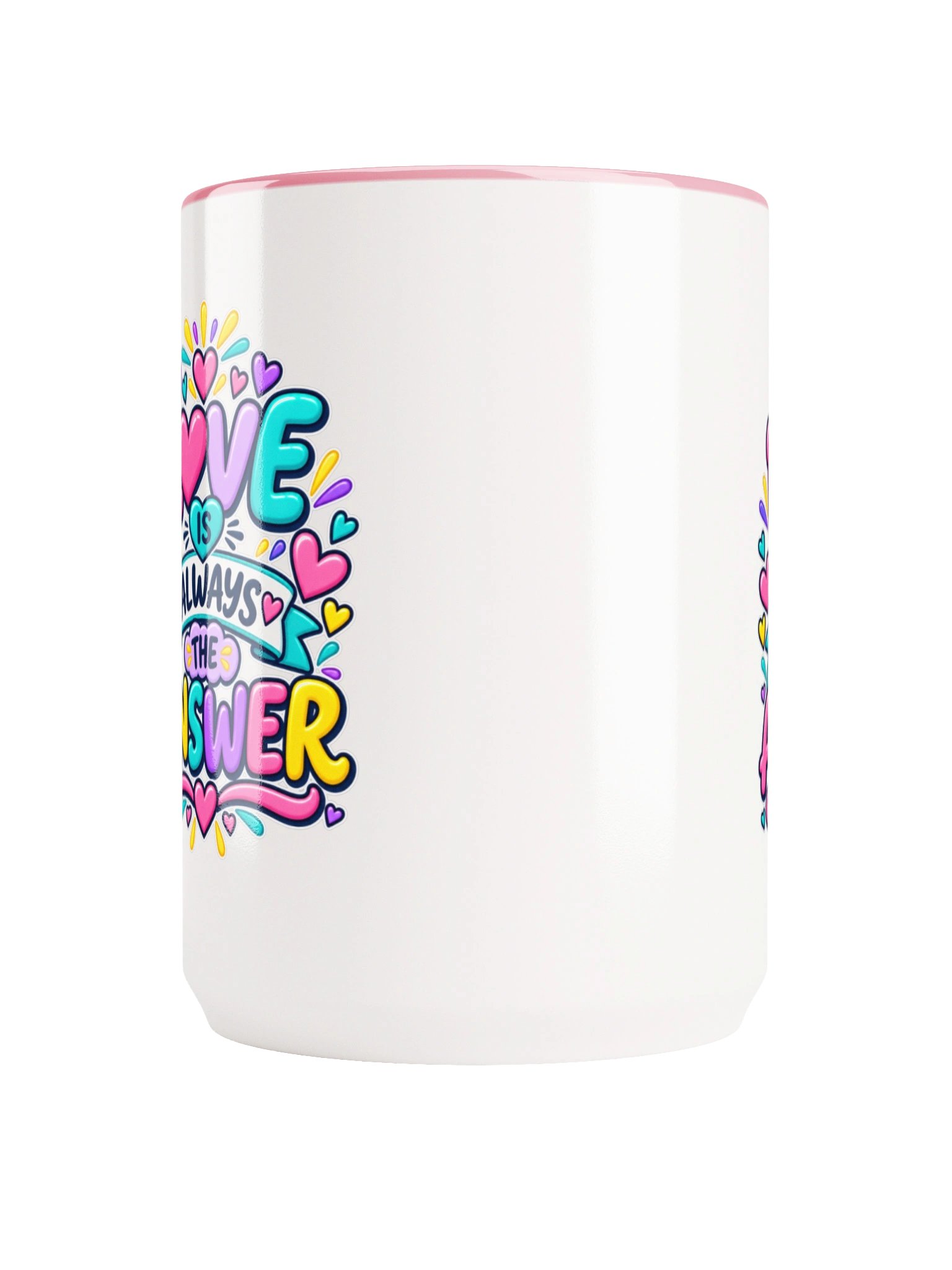15 oz. Inspirational Mug - Love is Always the Answer product image (5)