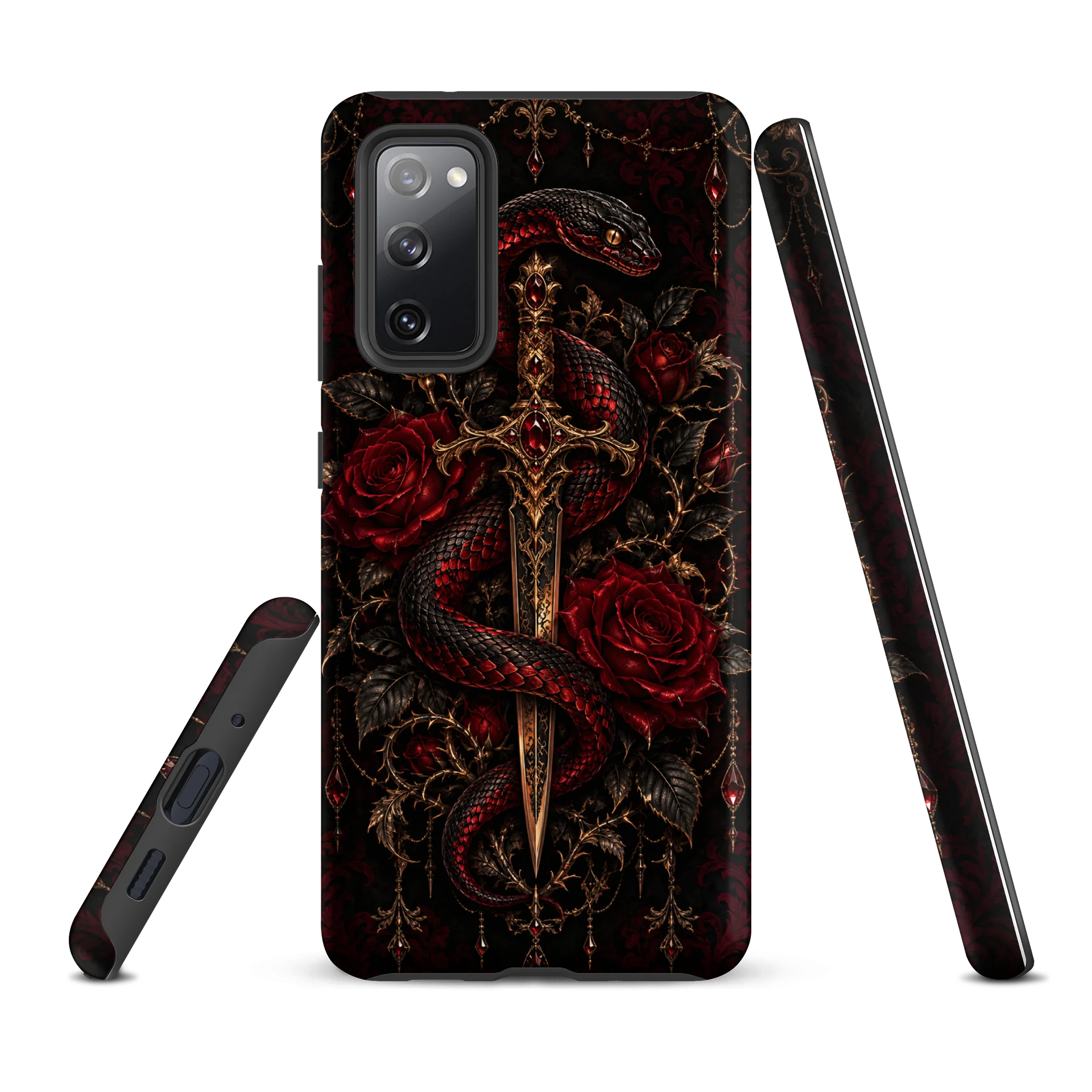 Gothic Snake & Dagger Samsung Case product image (2)
