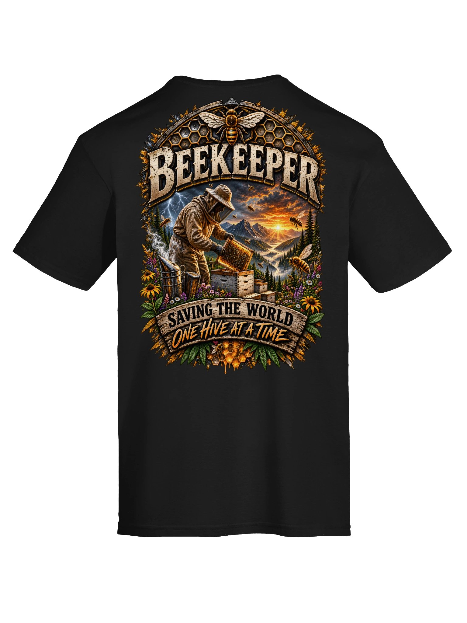 Beekeeper One Hive at a Time T-Shirt product image (7)