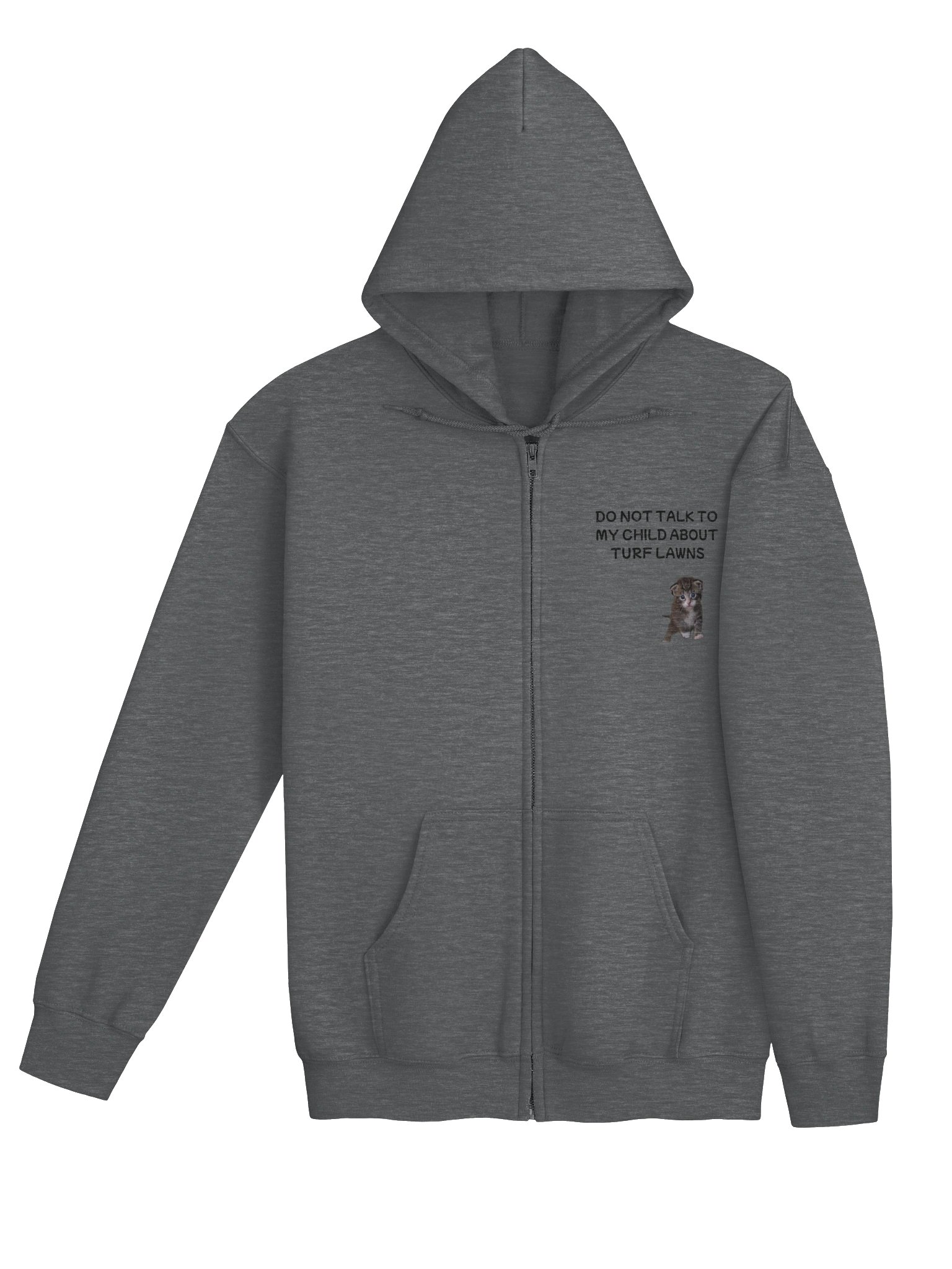 Do Not Talk to My Child About Turf Lawns Zip Hoodie product image (12)