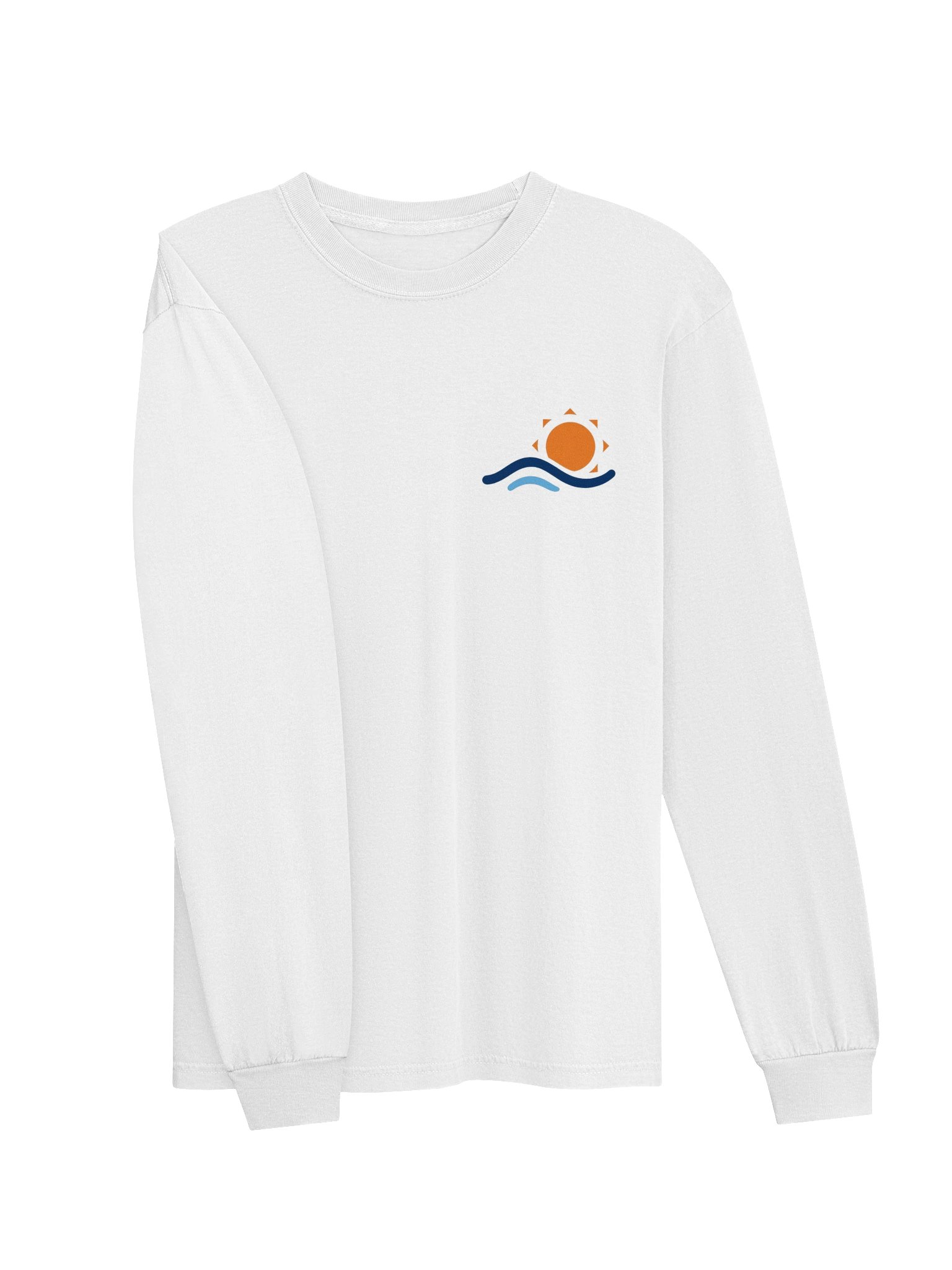 Front Pocket Logo and Full Back Graphic Long Sleeve (Dark Logo) product image (3)
