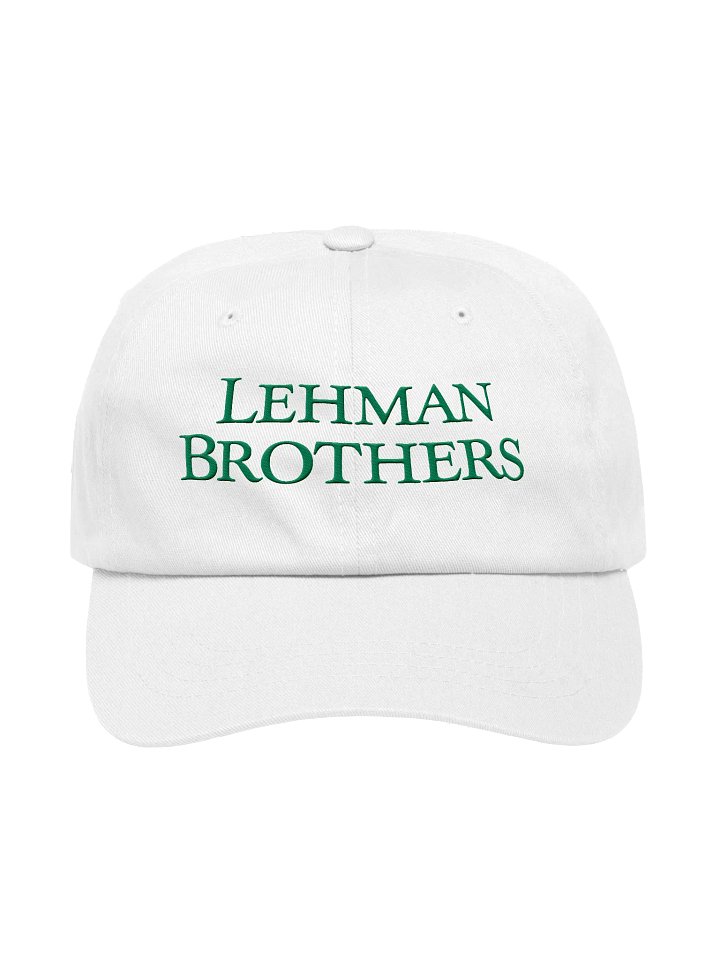 Lehman Brothers Embroidered Dad Hat product image (4)
