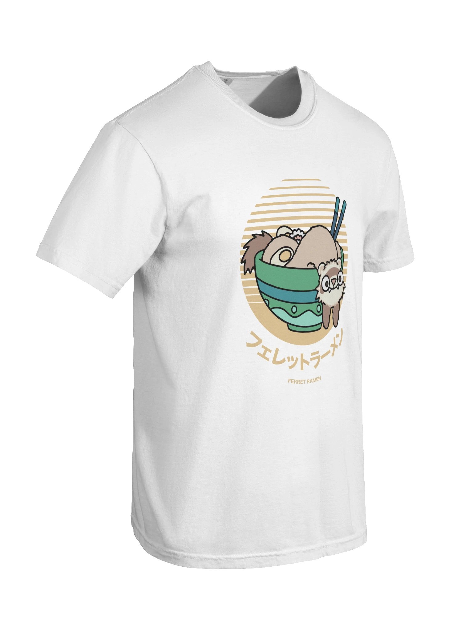 Ferret Ramen Japanese – T-Shirt product image (48)
