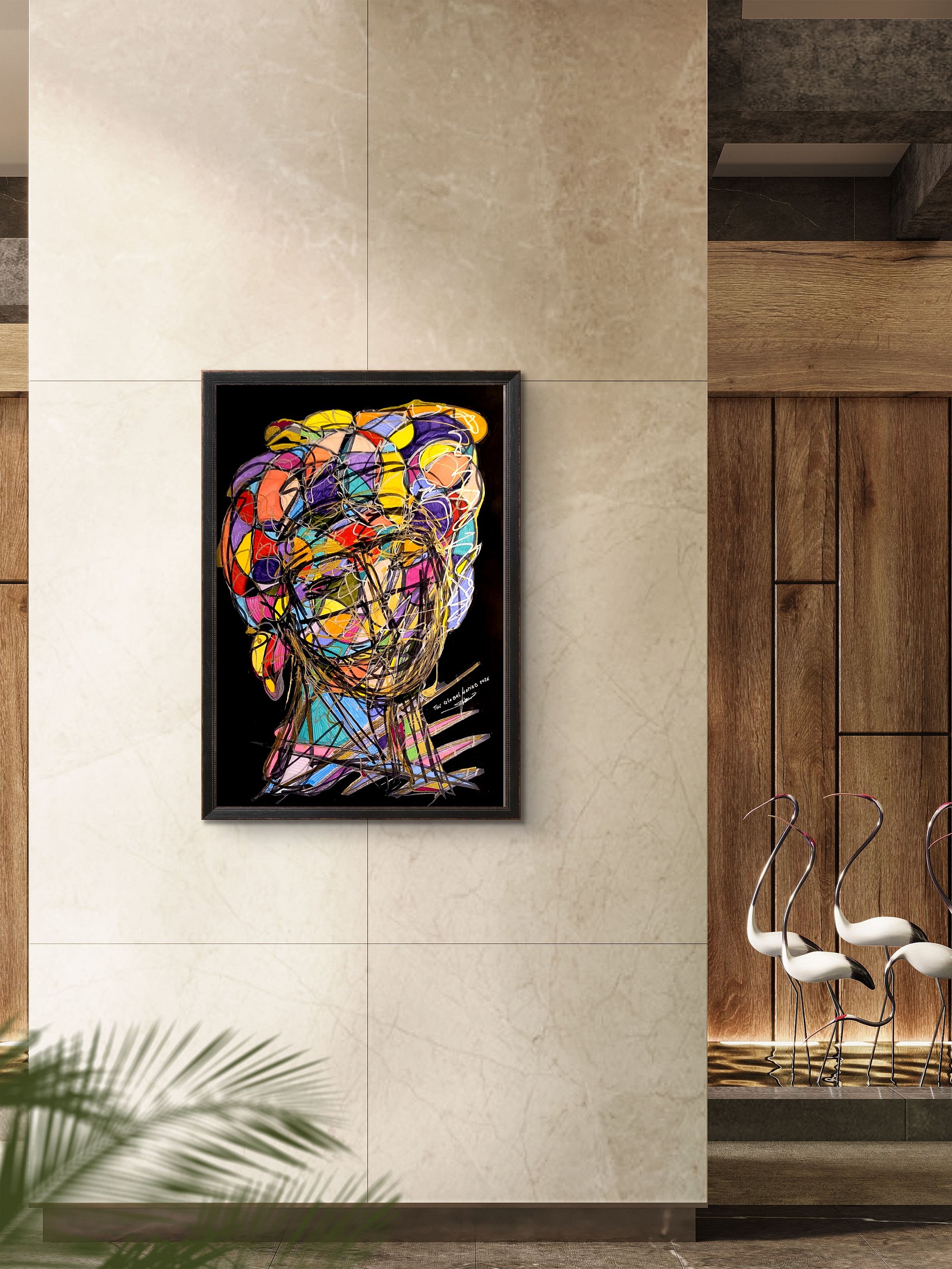 The Global Nomad 2026 — Fine Art Print with Frame product image (73)