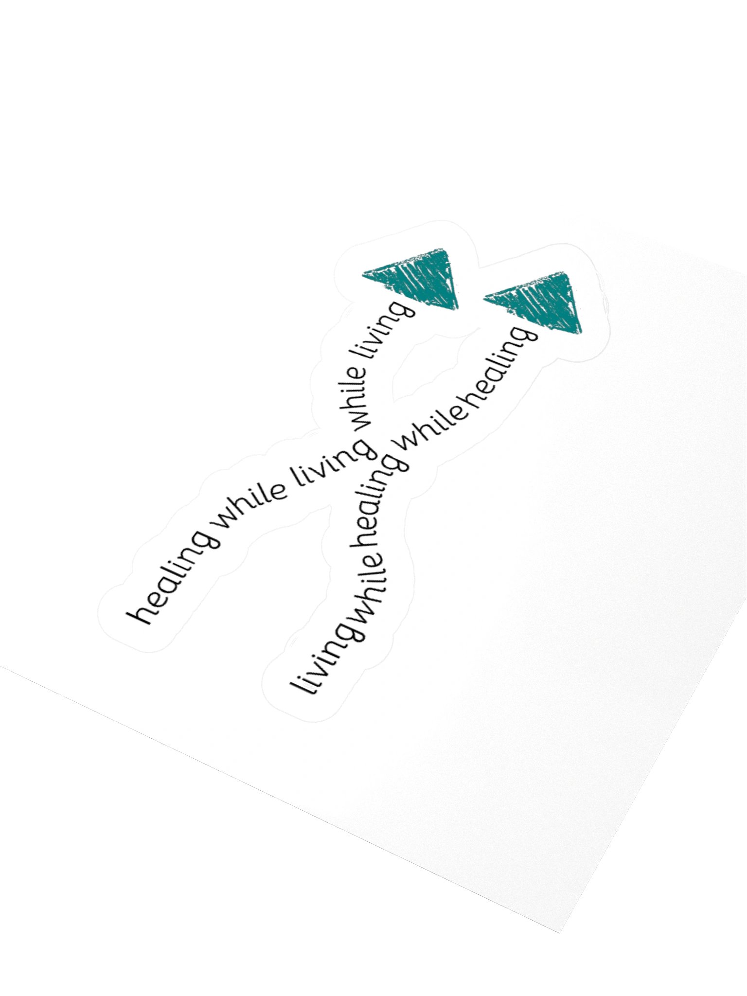 Healing While Living (Option 2) Stickers product image (9)