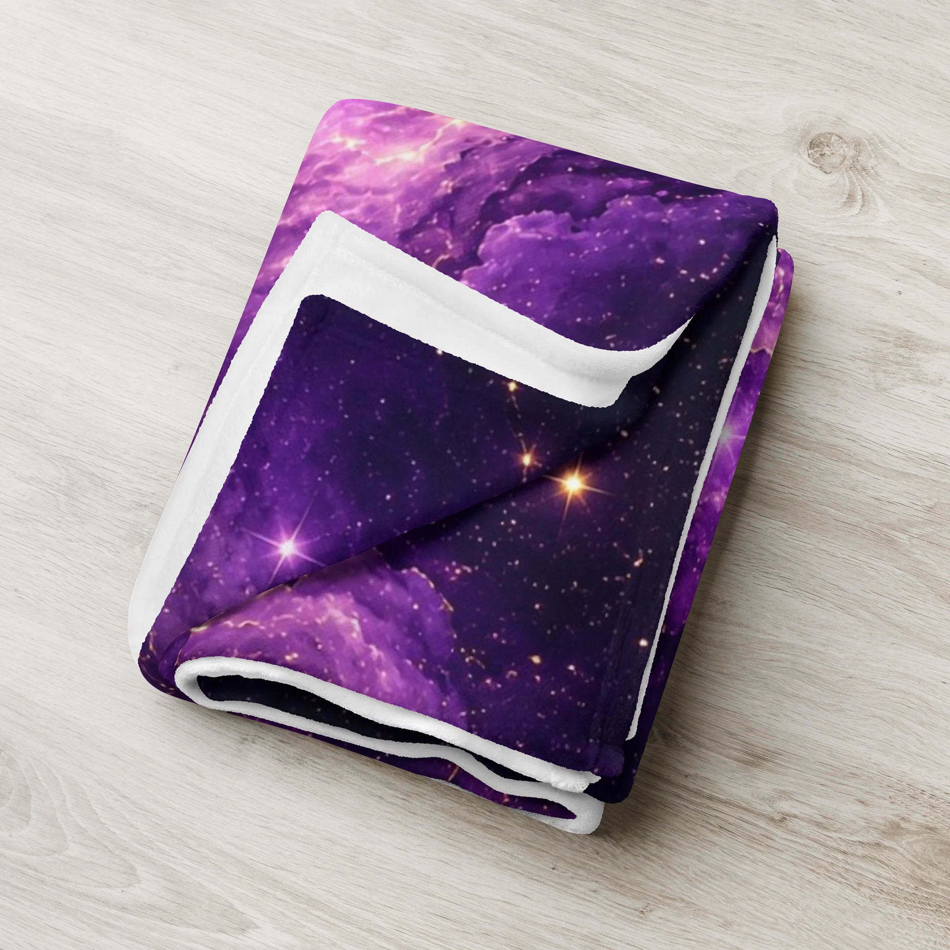 Cosmic Nebula Throw Blanket product image (3)