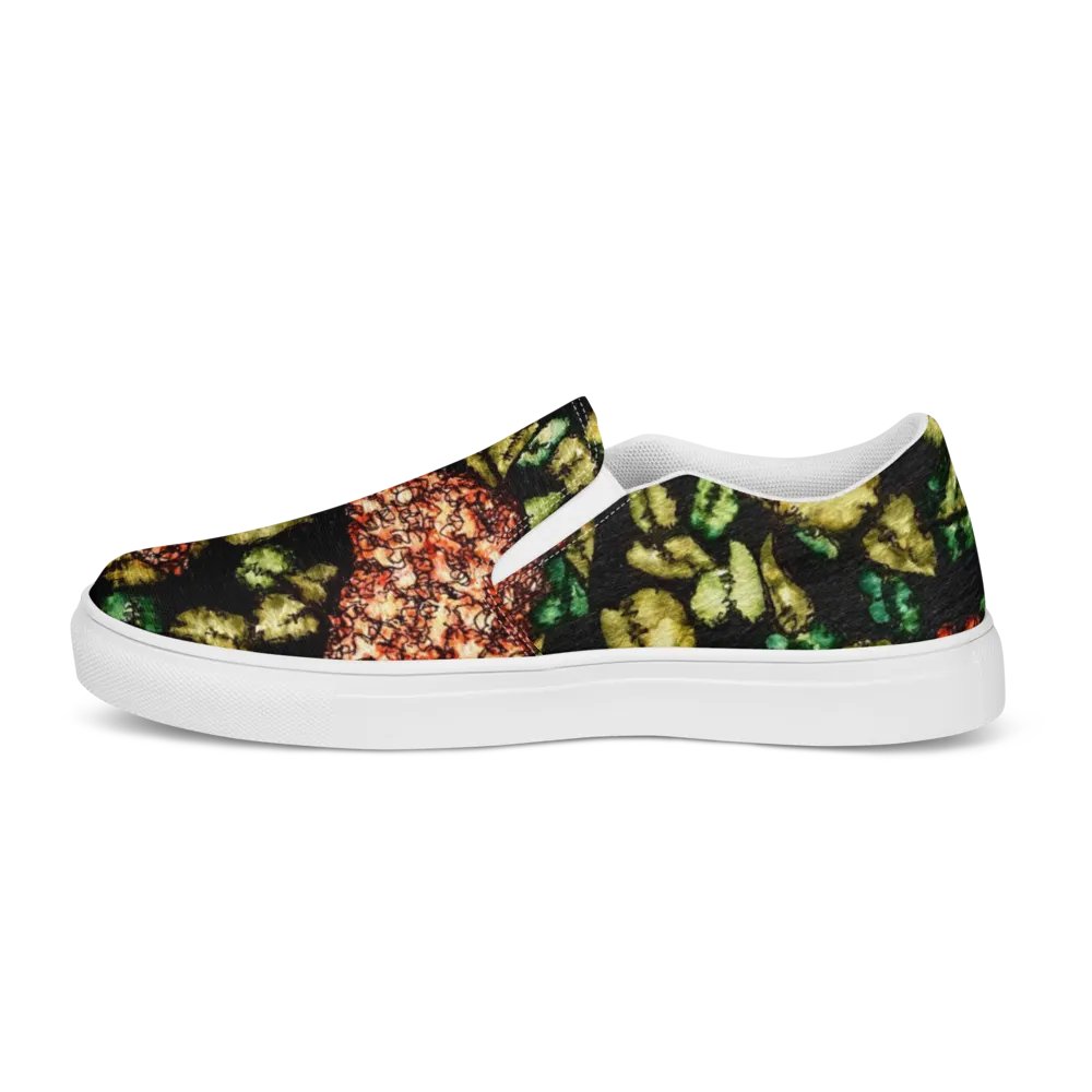 HYDRANGEAS V women's slip-on canvas shoes product image (10)