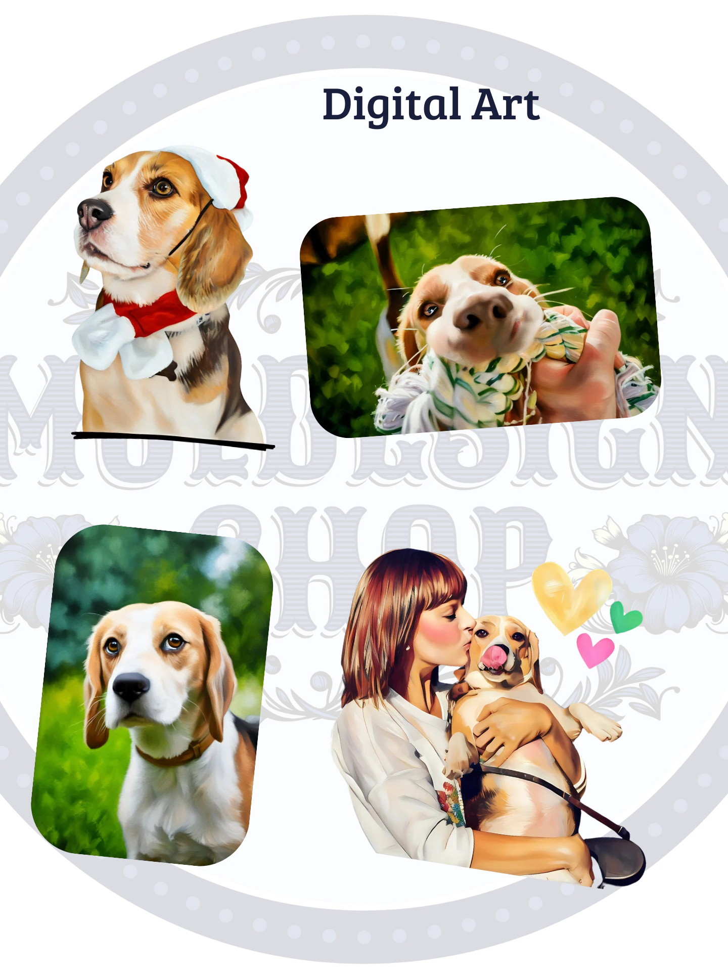 YOUR BEST FRIEND! / STICKER WITH PERSONALIZED NAME X4 product image (5)
