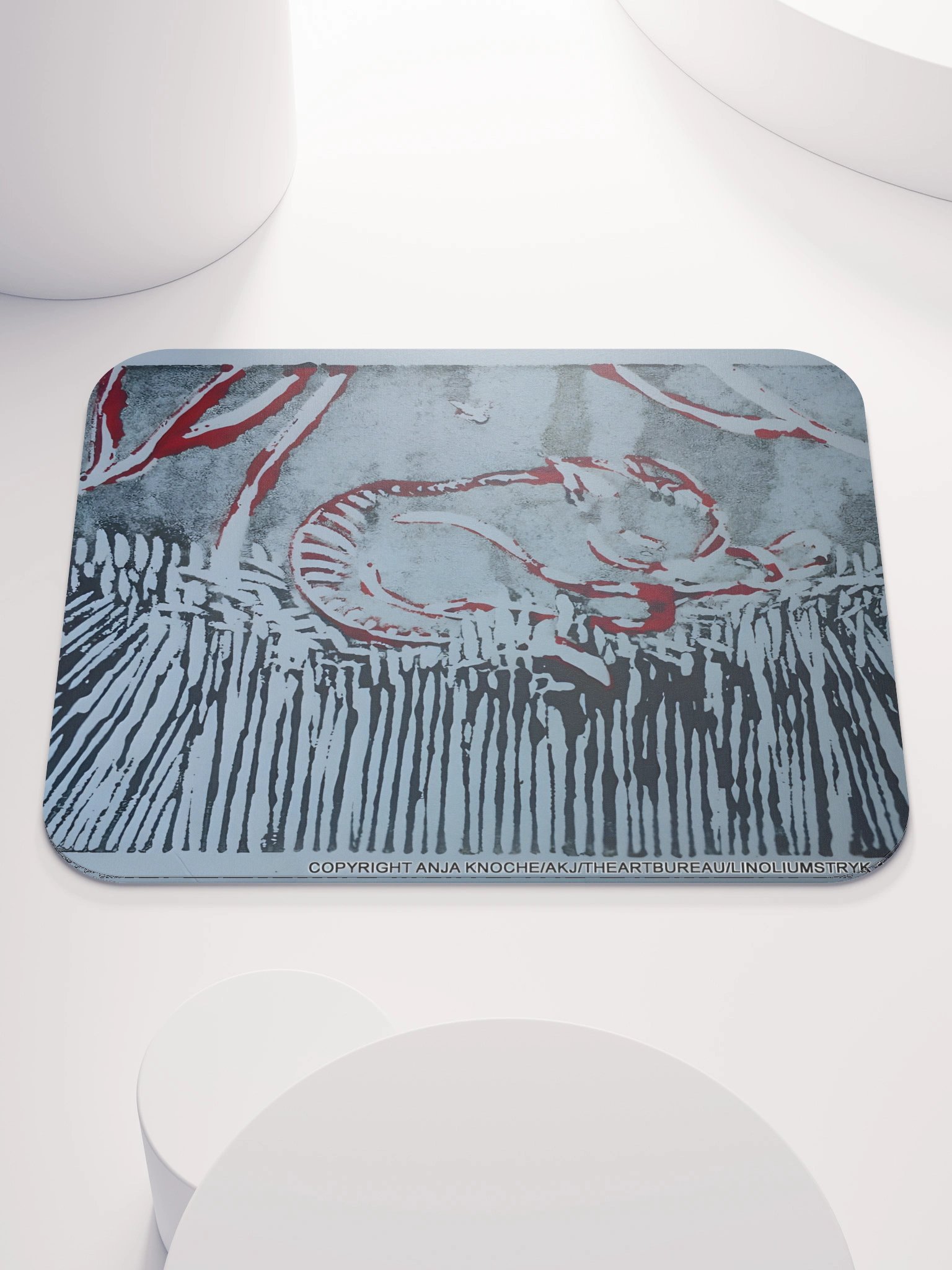 Abstract graphic Art Mouse Pad product image (1)