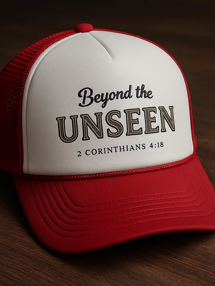 Beyond the Unseen Foam Trucker Hat product image (1)
