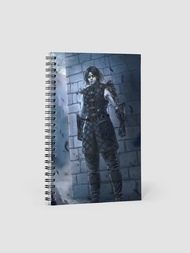 Spiral Notebook with Dawn of Silence Cover Art product image (1)