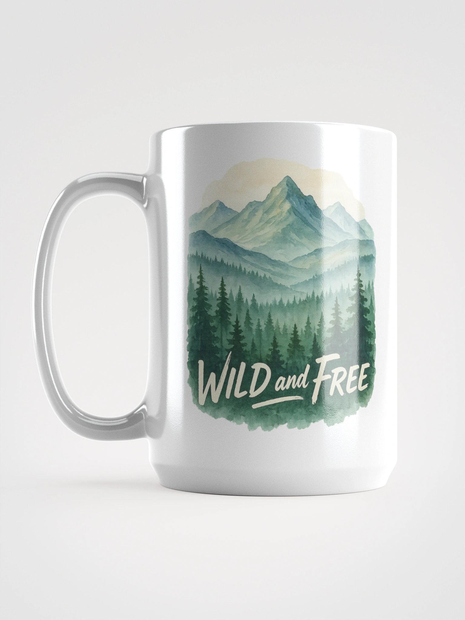 Wild & Free Mountain Mug product image (1)