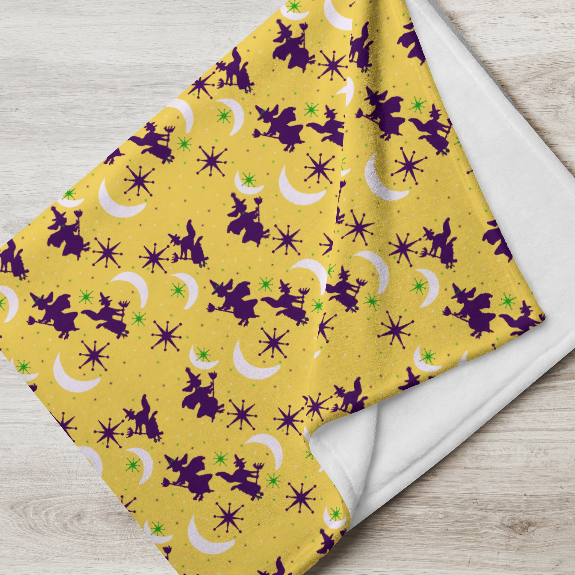 Celestial witches Pattern Throw Blanket product image (7)
