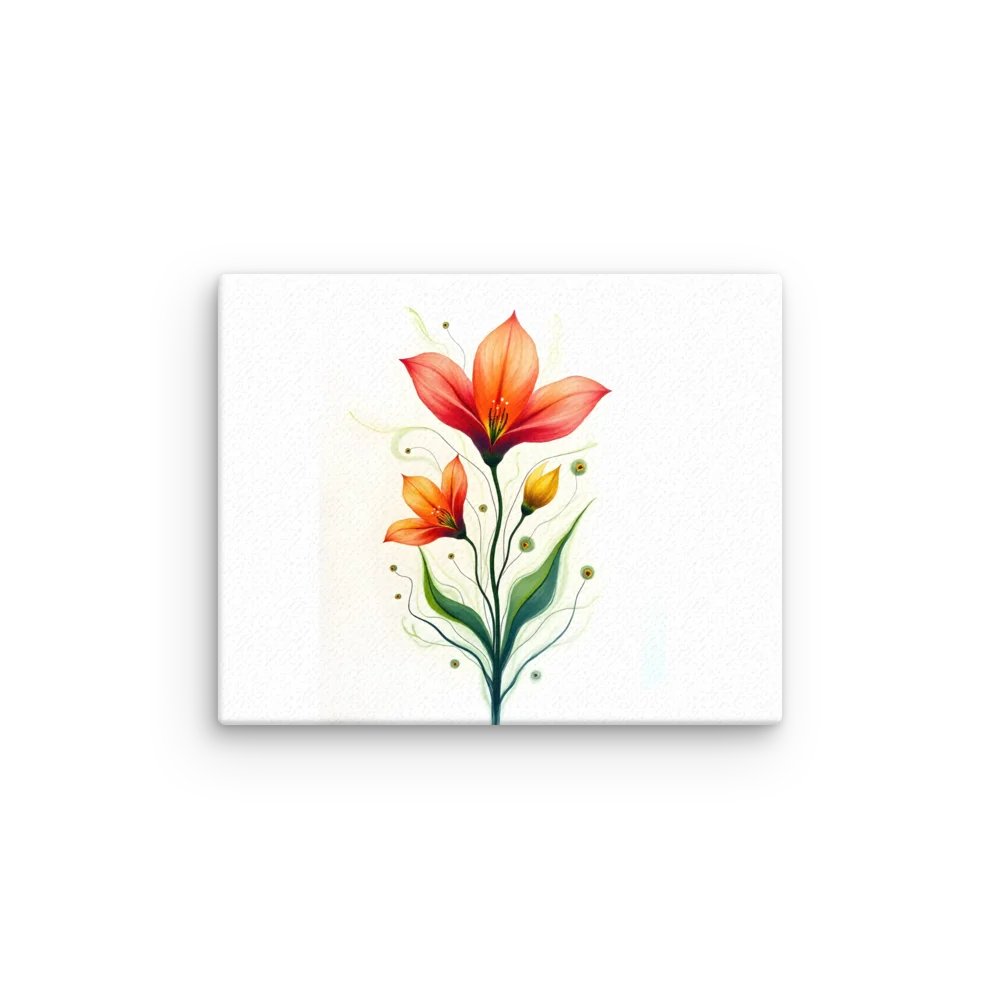 Whimsical Floral Delight Thin Canvas product image (3)