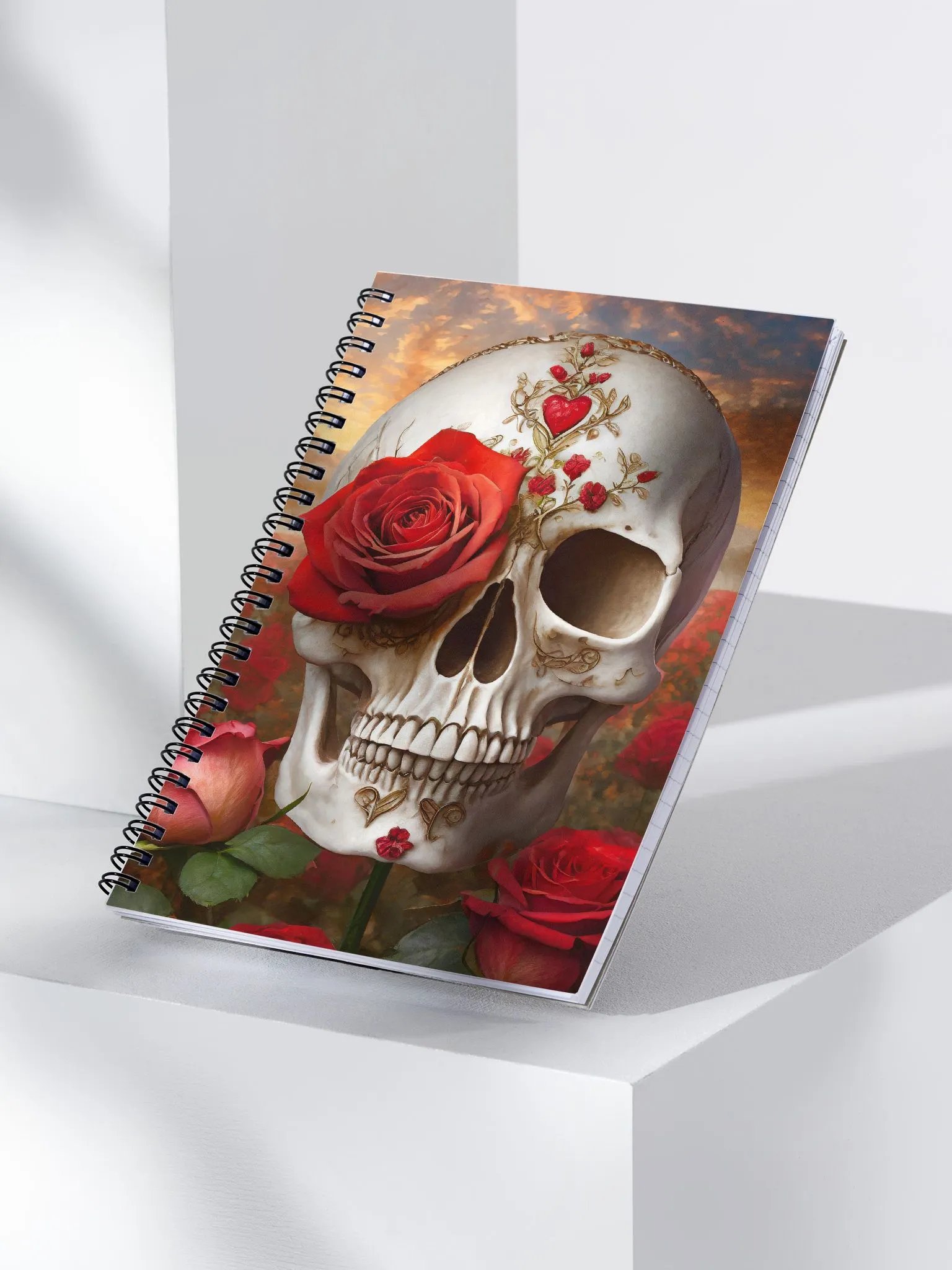 Love you to Death Spiral Notebook product image (3)