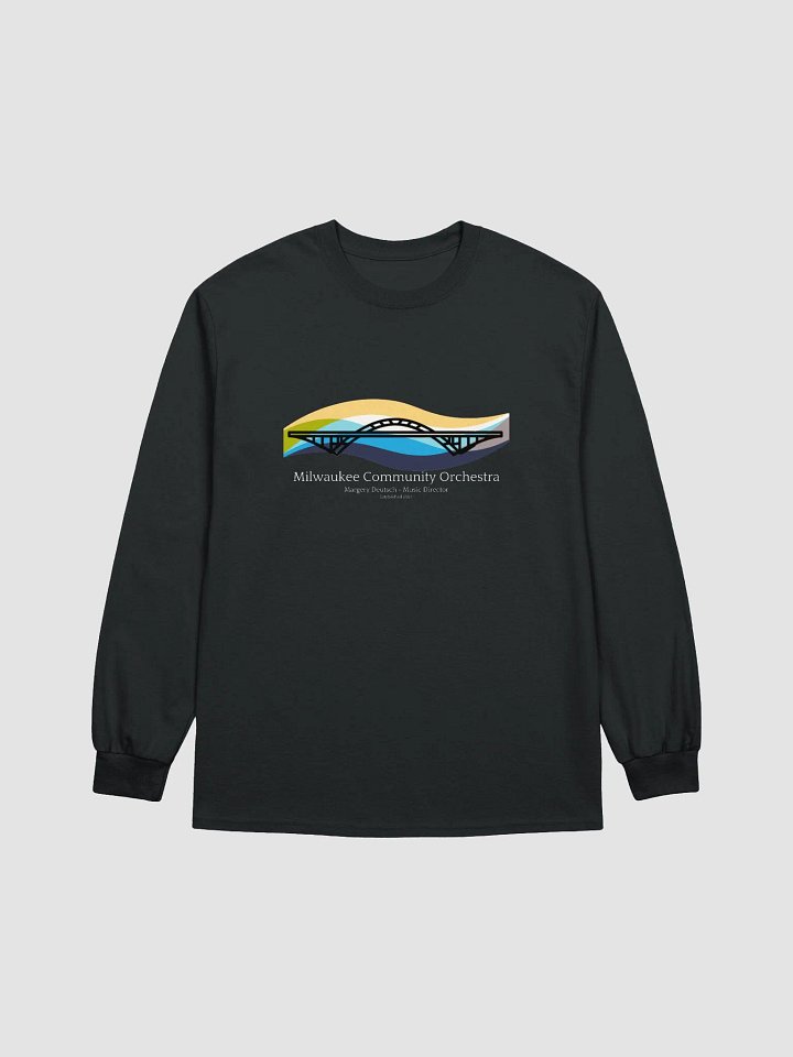 Black Long Sleeve T-shirt product image (1)