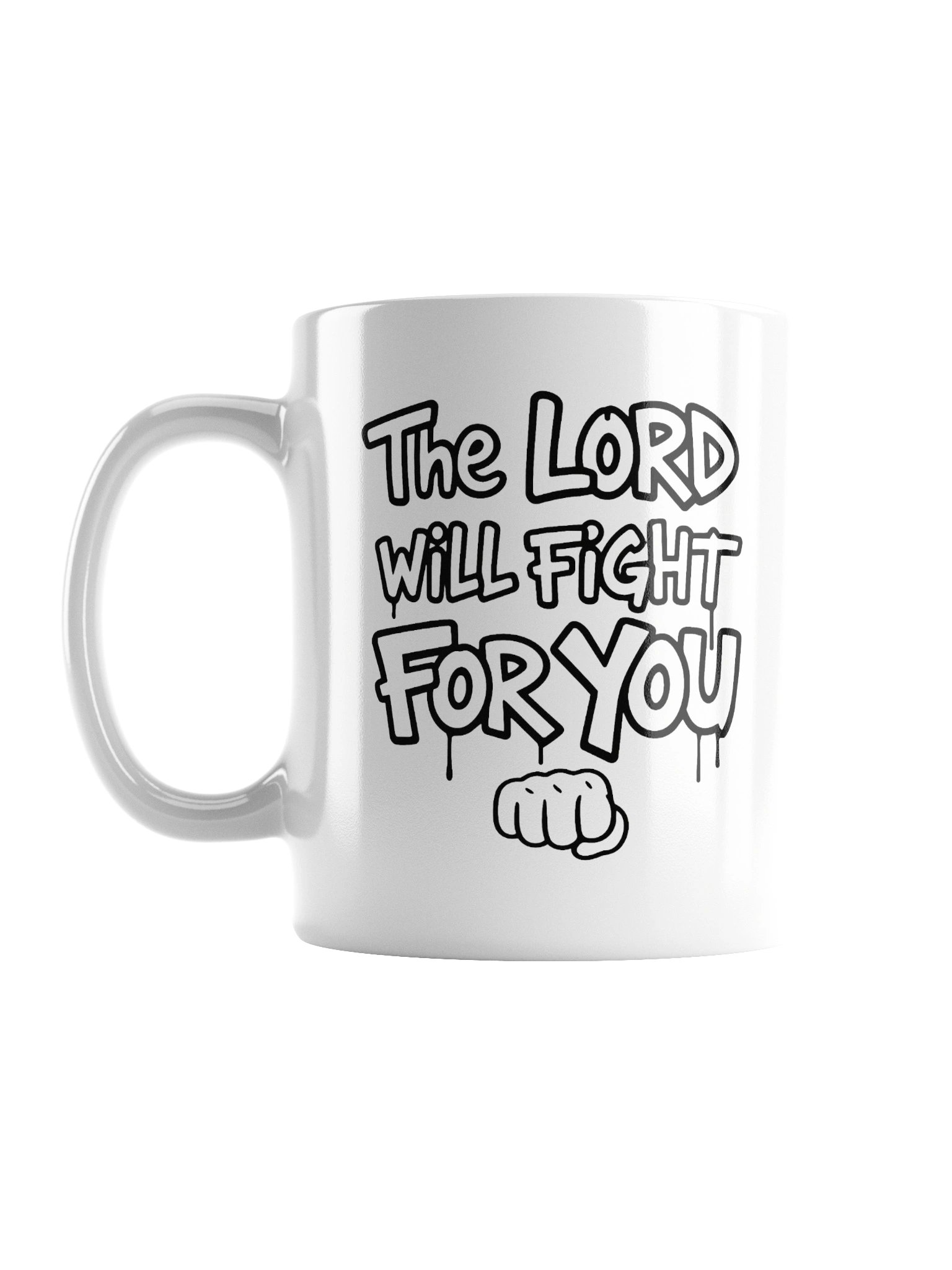 The Lord Will Fight For You Mug product image (3)