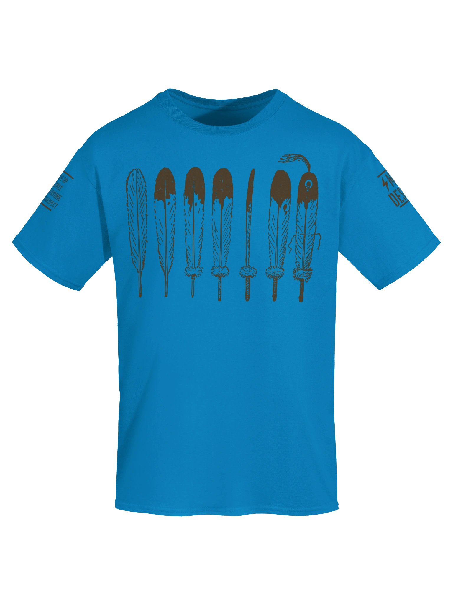 The Unbroken Code Feather Heavy Cotton Tee product image (5)