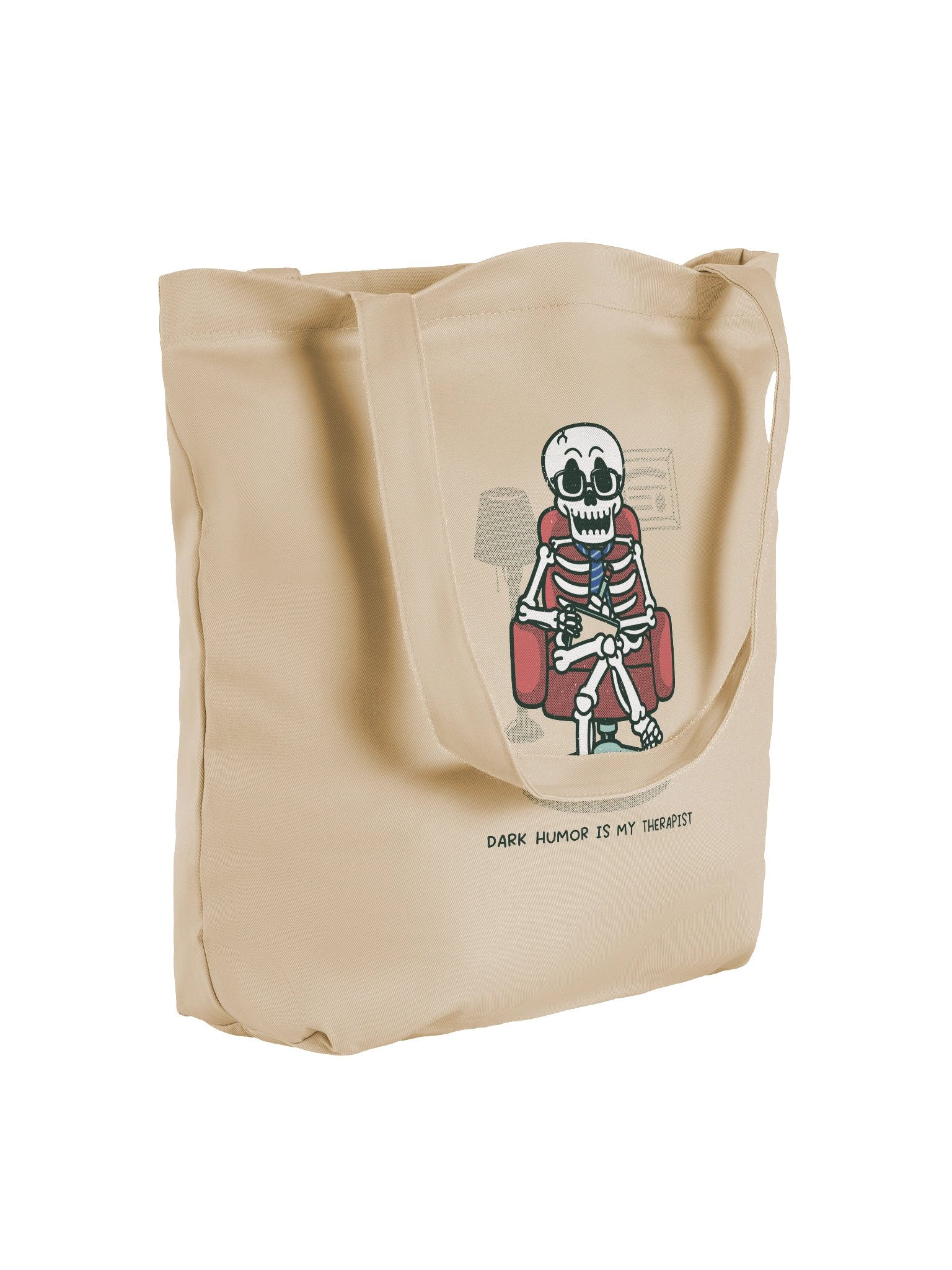 Dark Humor Is My Therapy Tote product image (4)