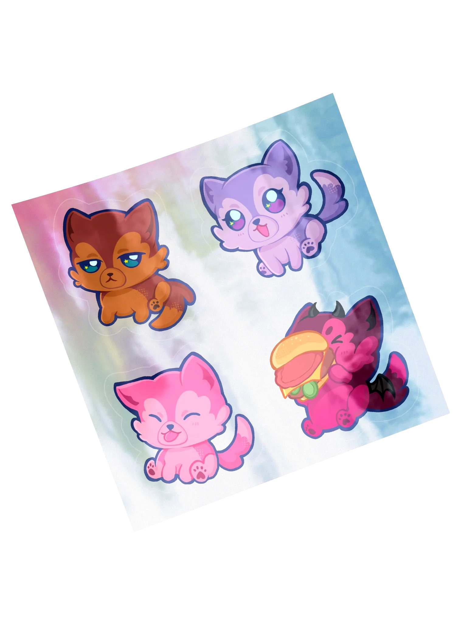 WOLFIEZ: Outcast High Holo Sticker Pack