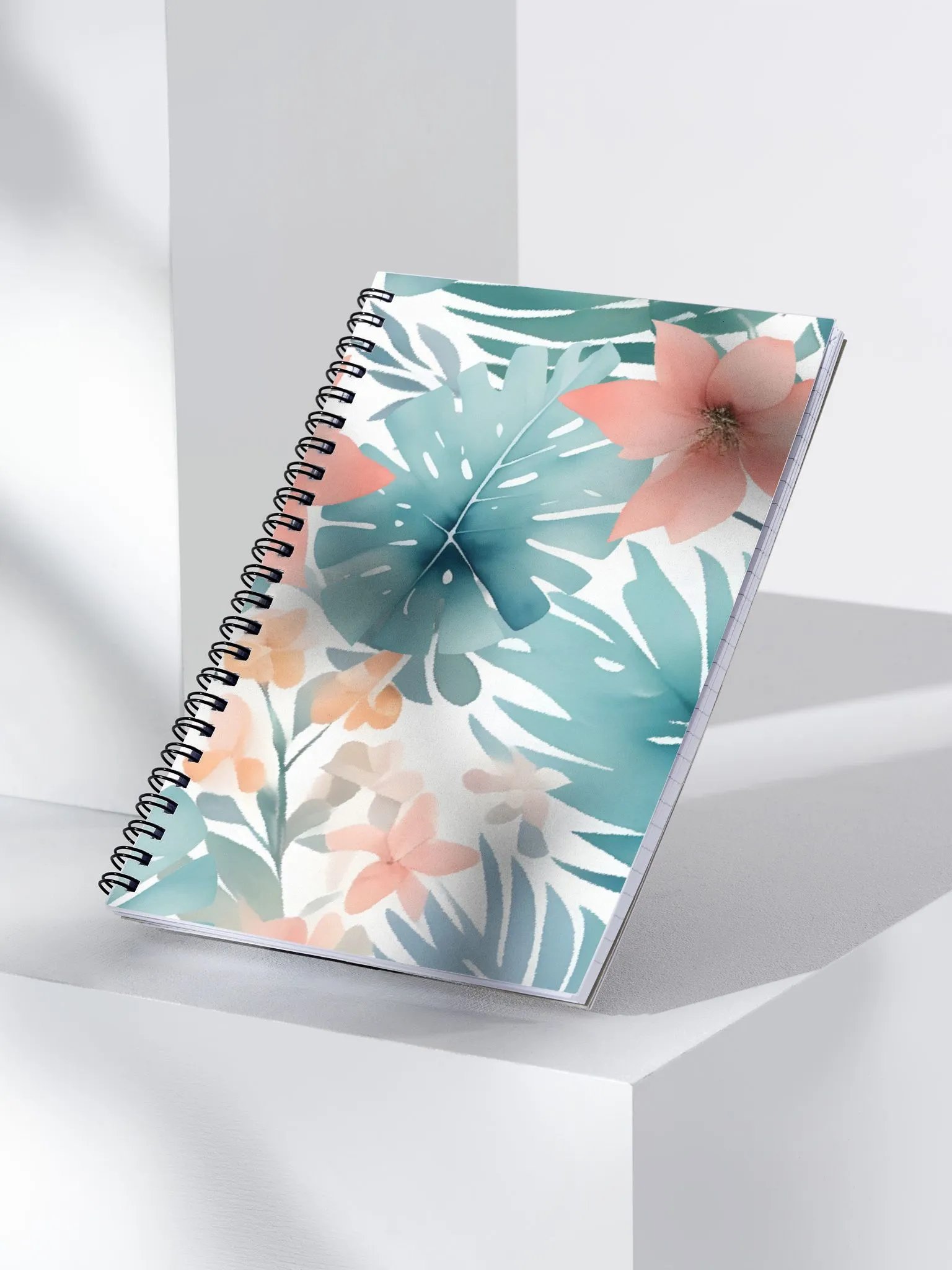 Watercolor Leaf Notebook product image (3)