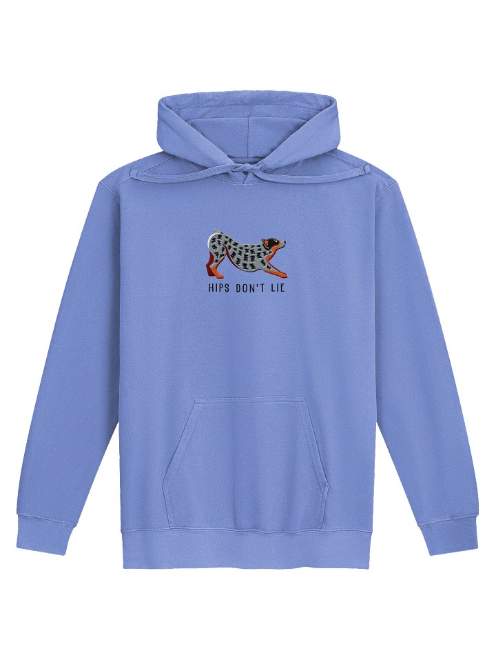 Hips Don't Lie Premium Hoodie (Embroidered) of an Australian Cattle Dog(Blue Heeler) product image (21)