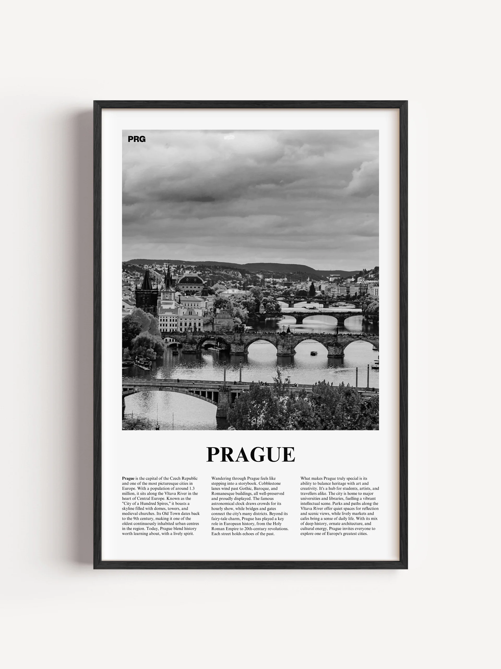 Prague 04 Newspaper Poster product image (1)
