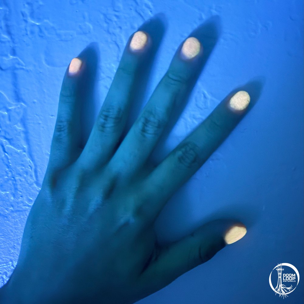 RADIOACTIVE SHRIMP - Pink Jelly Glow-In-The-Dark Nail Polish product image (5)