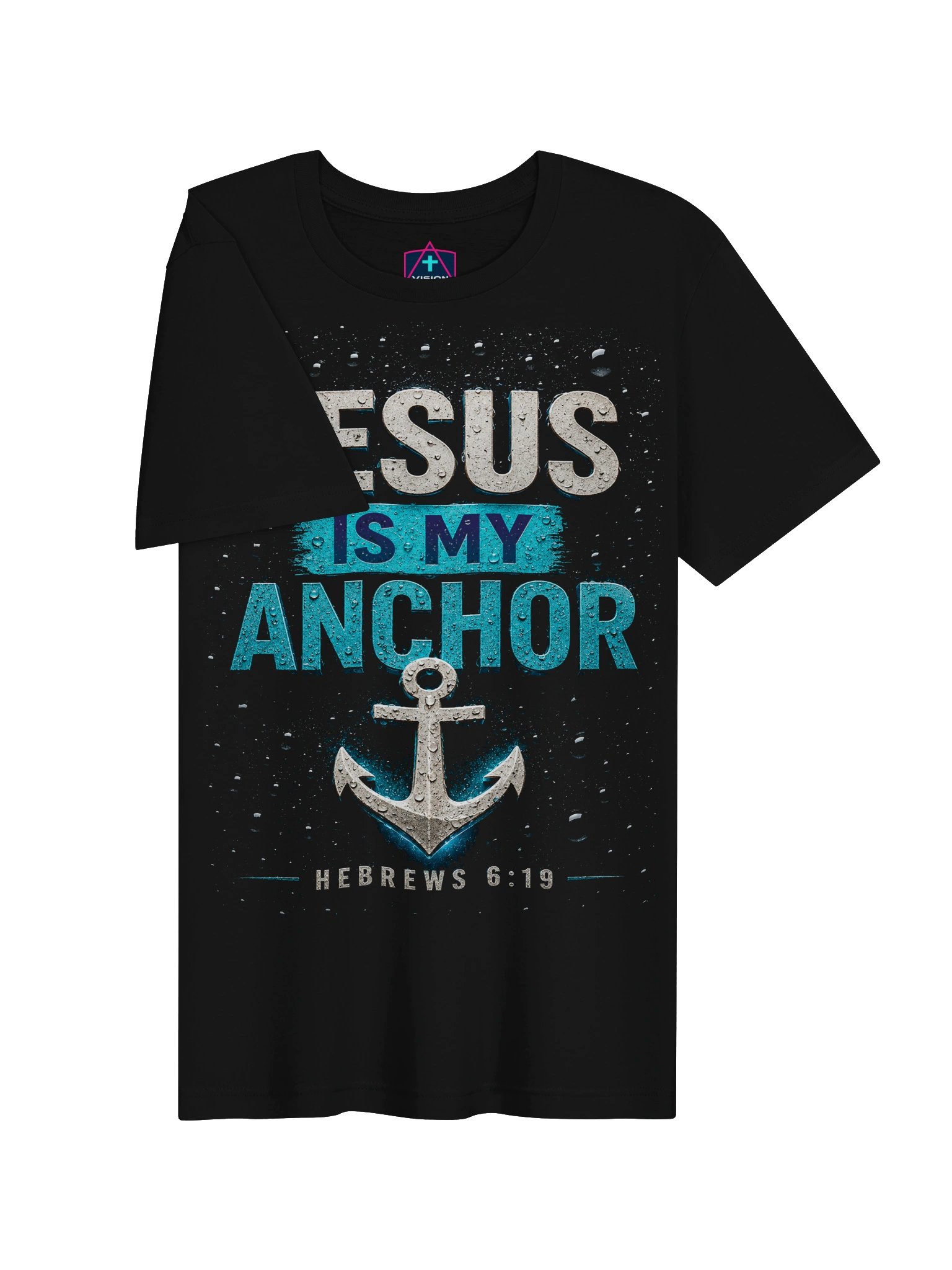 Jesus is My Anchor - Unisex – Christian Faith Tee product image (3)