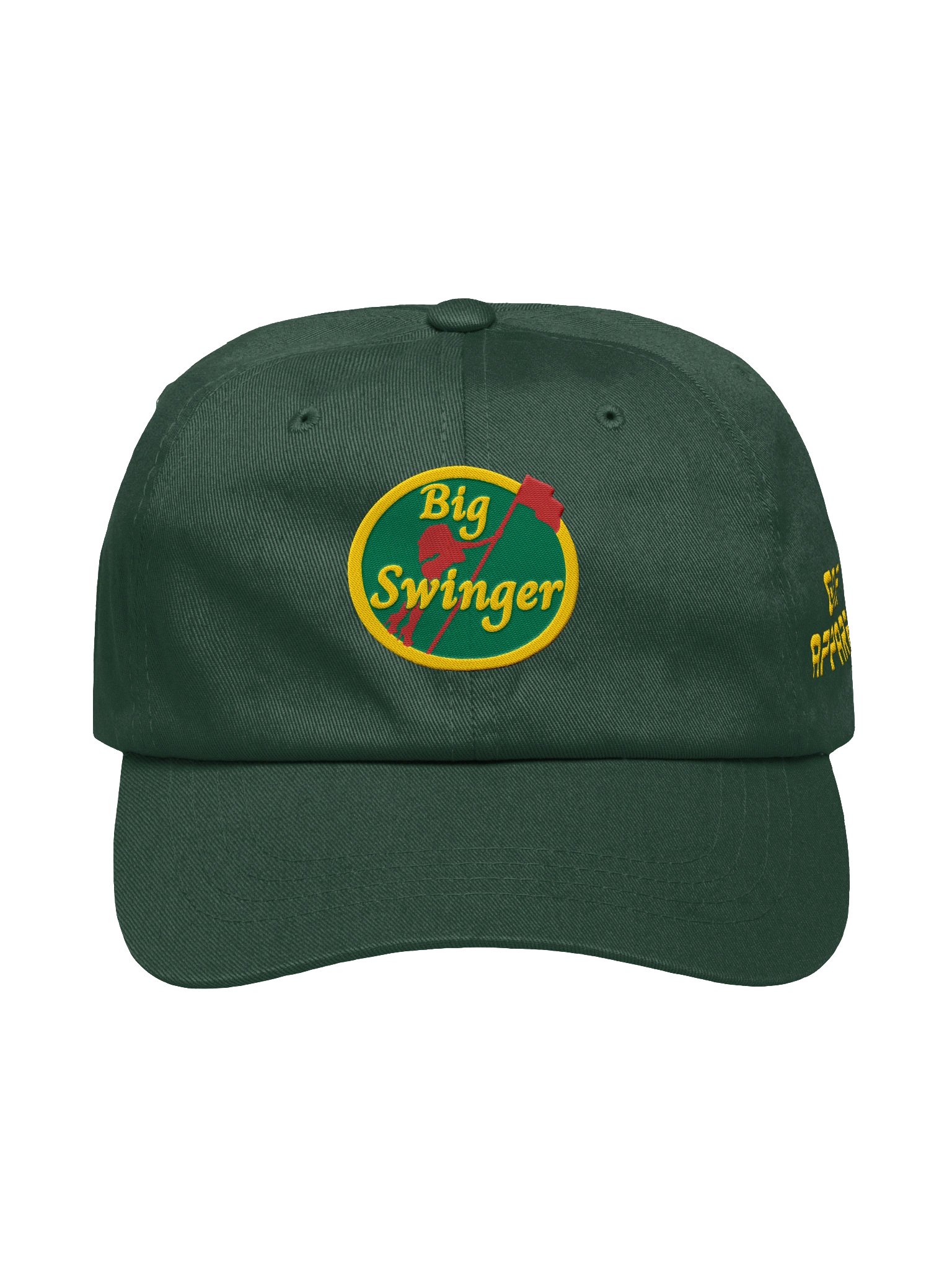 TITS GOLF BIG SWINGER White Dad Hat v2 product image (9)