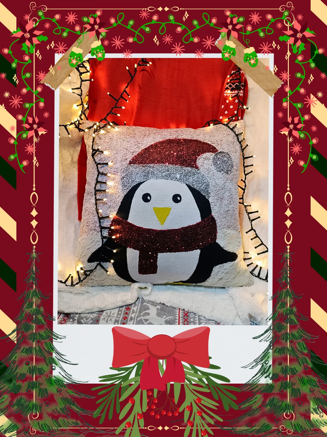 Cute Penguin Pillow product image (1)
