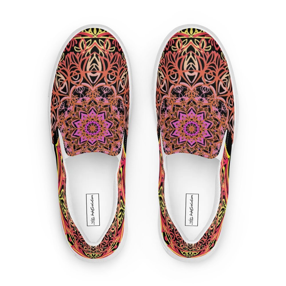Radiant Mandala Slip-On Shoes product image (8)
