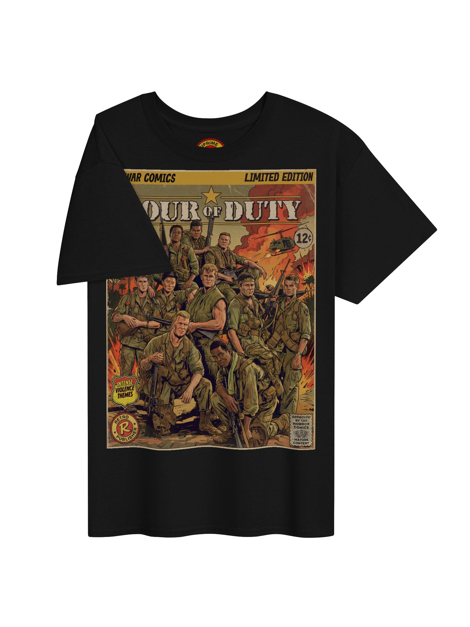 Tour of Duty Comic Art T-Shirt product image (3)