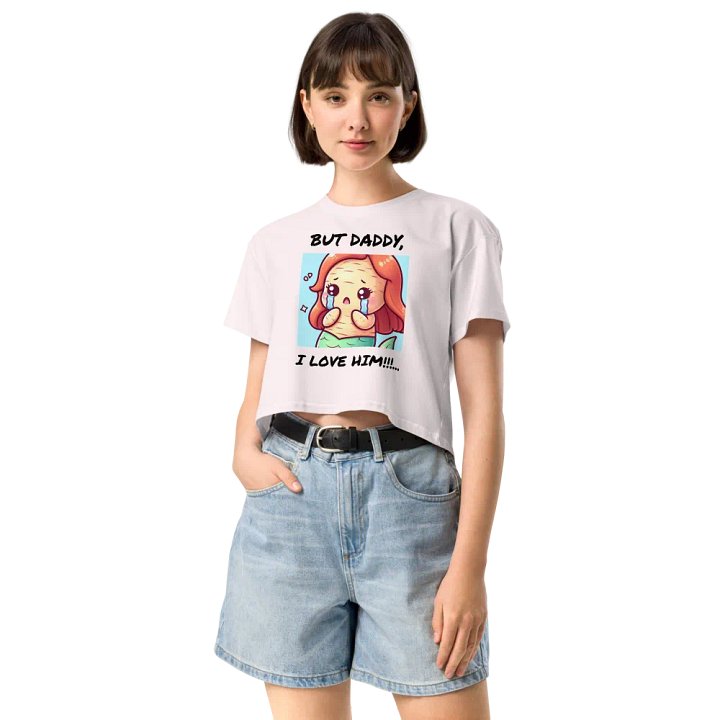 But Daddy... Crop (Black Text) product image (2)
