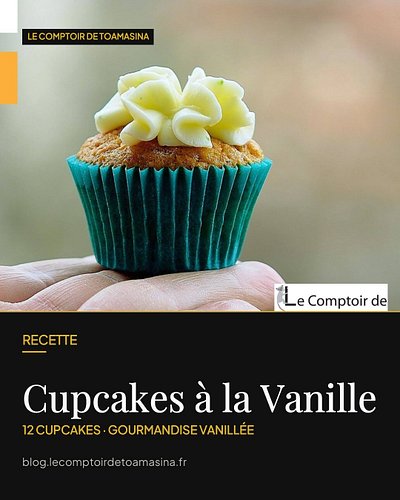 Et si on se faisait plaisir ce week-end ? 🧁 Ces cupcakes à la vanille sont irrésistibles : moelleux à souhait, parfumés à l'e...