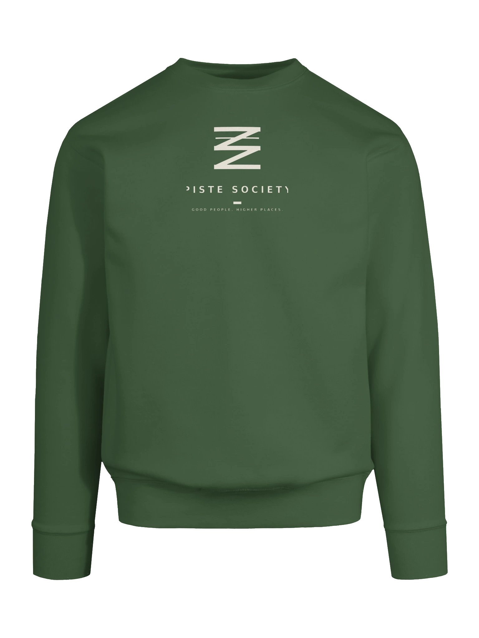 PISTE SOCIETY Wordmark Crewneck – Forest product image (9)