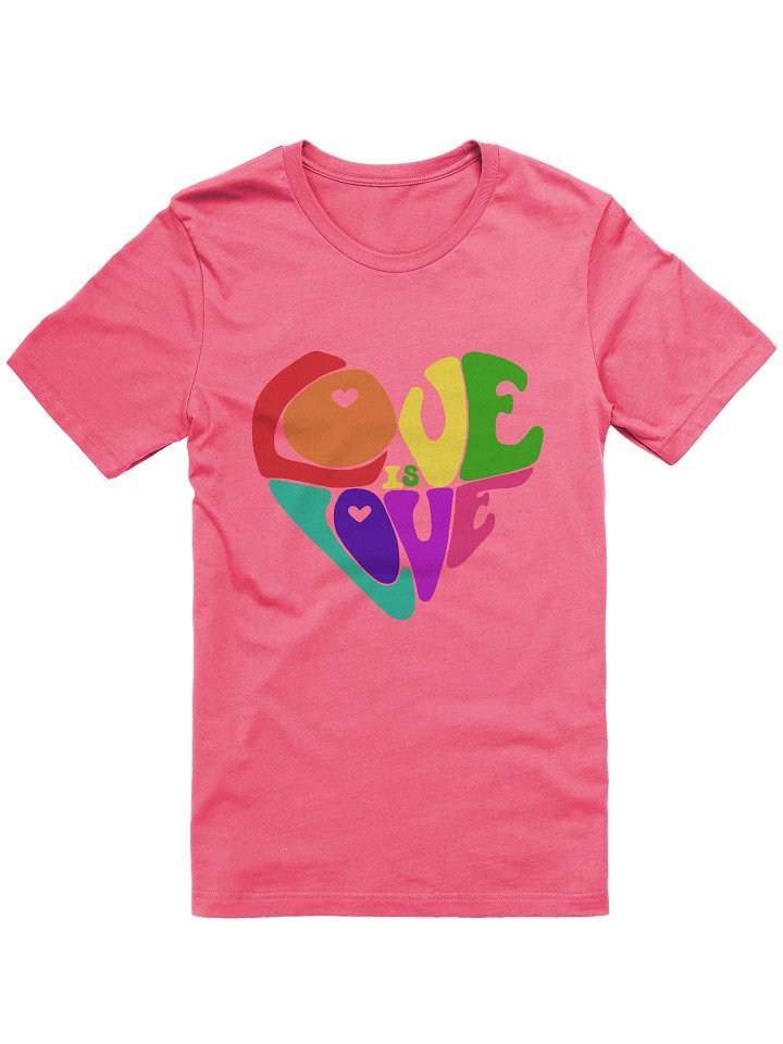 Full Pride Love is Love big print tee product image (8)