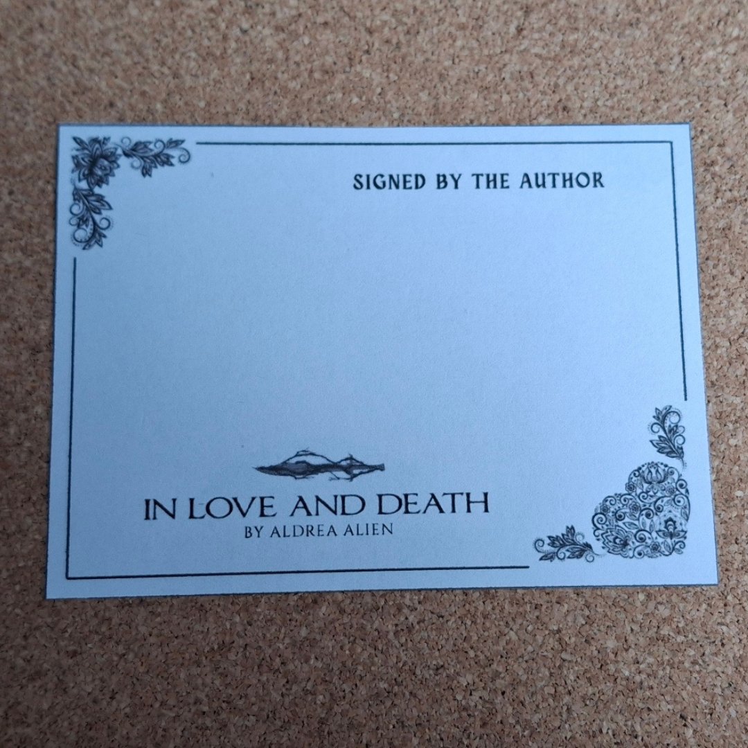 In Love and Death Bookplate product image (1)