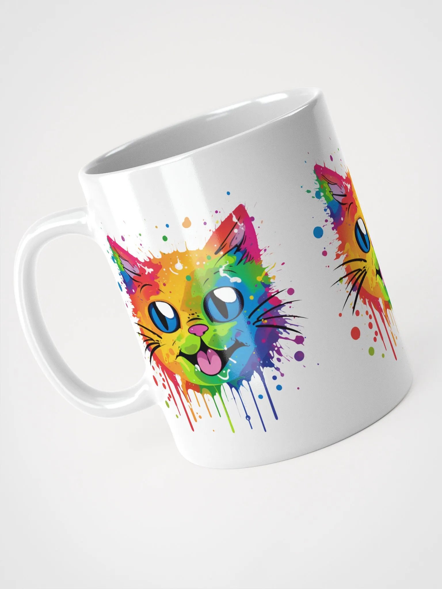 Splat Cat Rainbow Mug product image (3)