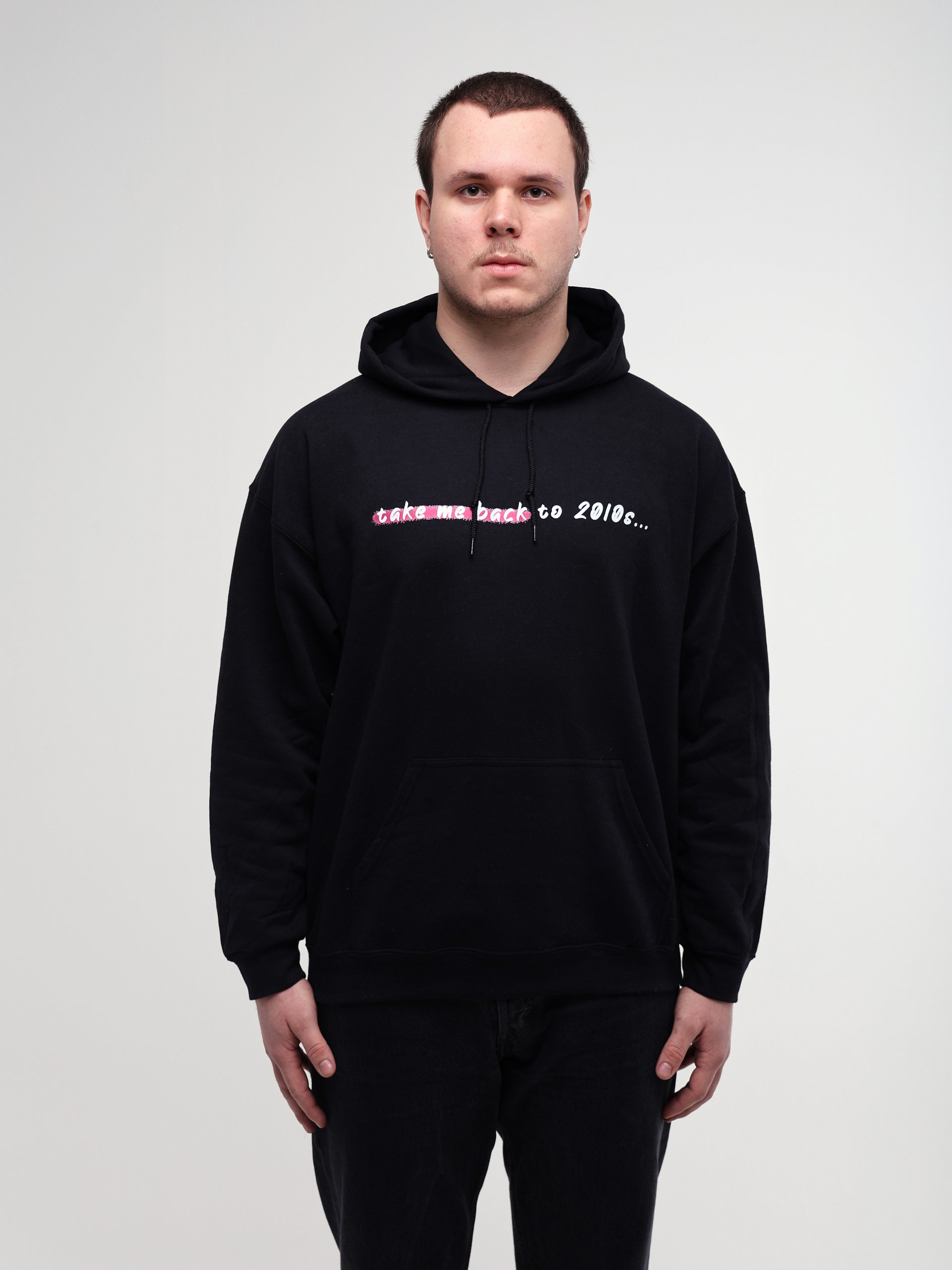 take Me Back To 2010s Unisex Hoodie (Black) product image (1)