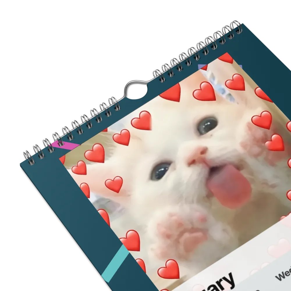 Wall Calendar (2024): Meme Cats product image (9)