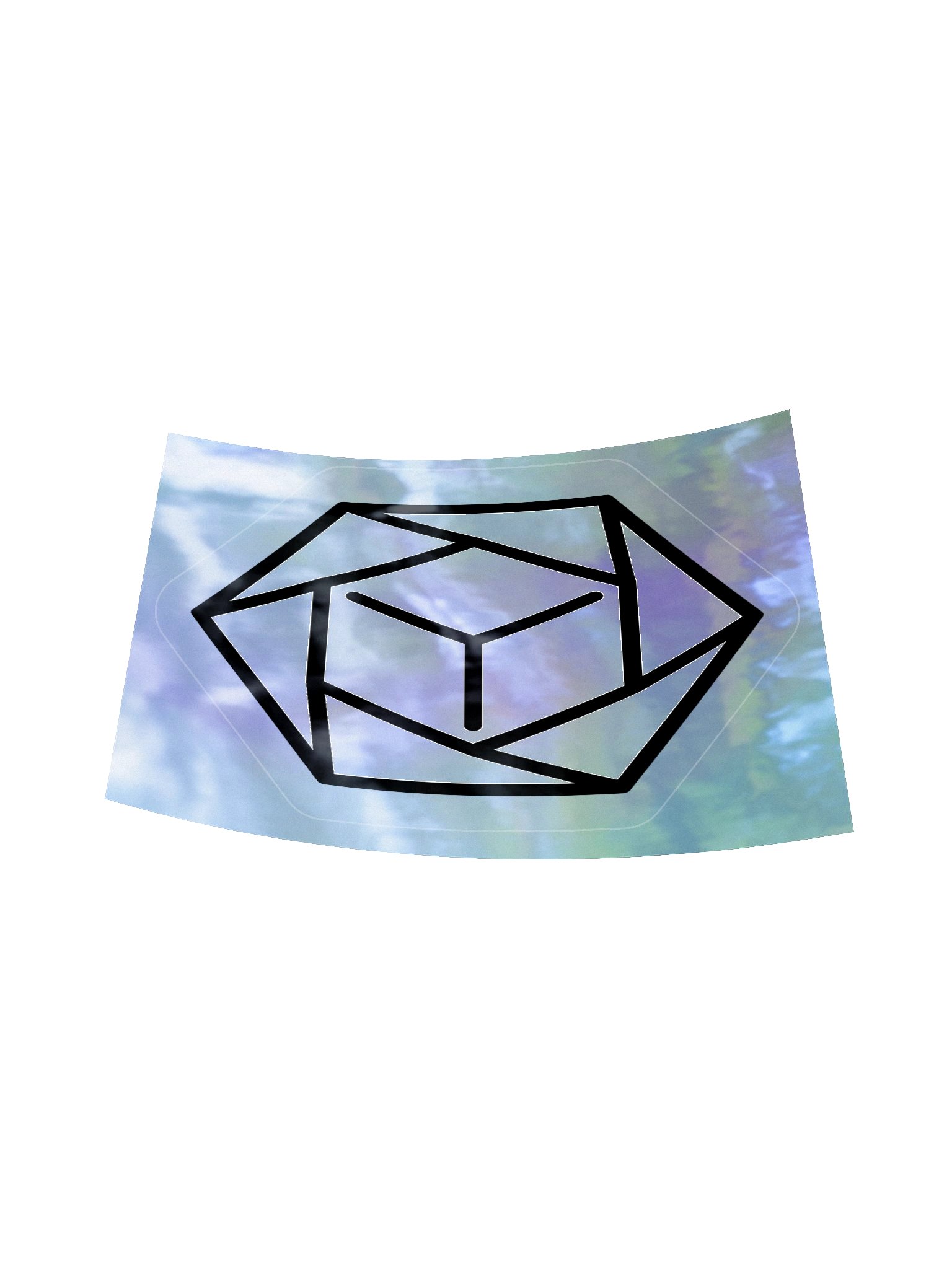 Holographic Logo Sticker product image (6)