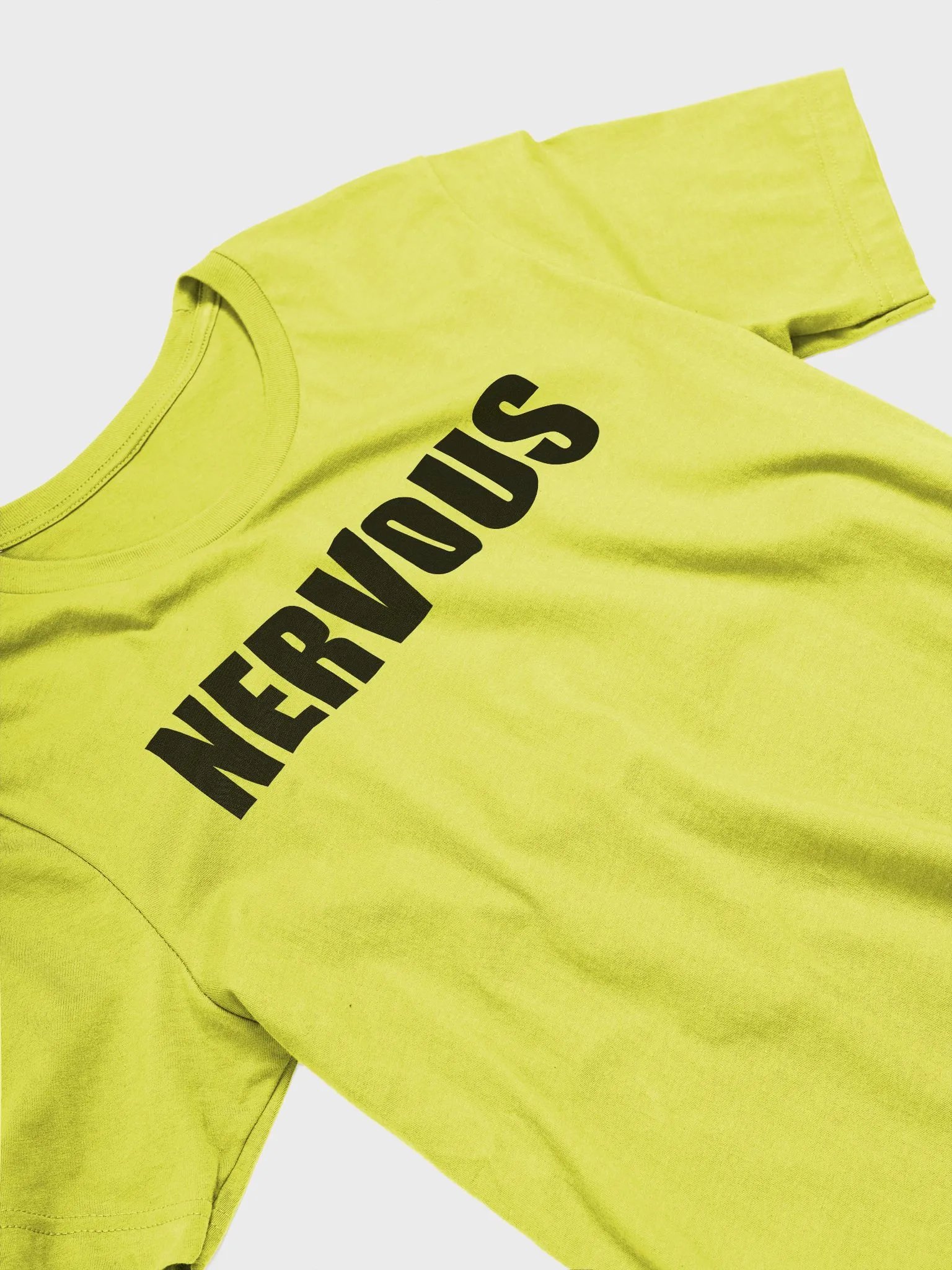 NERVOUS supersoft unisex t-shirt product image (4)