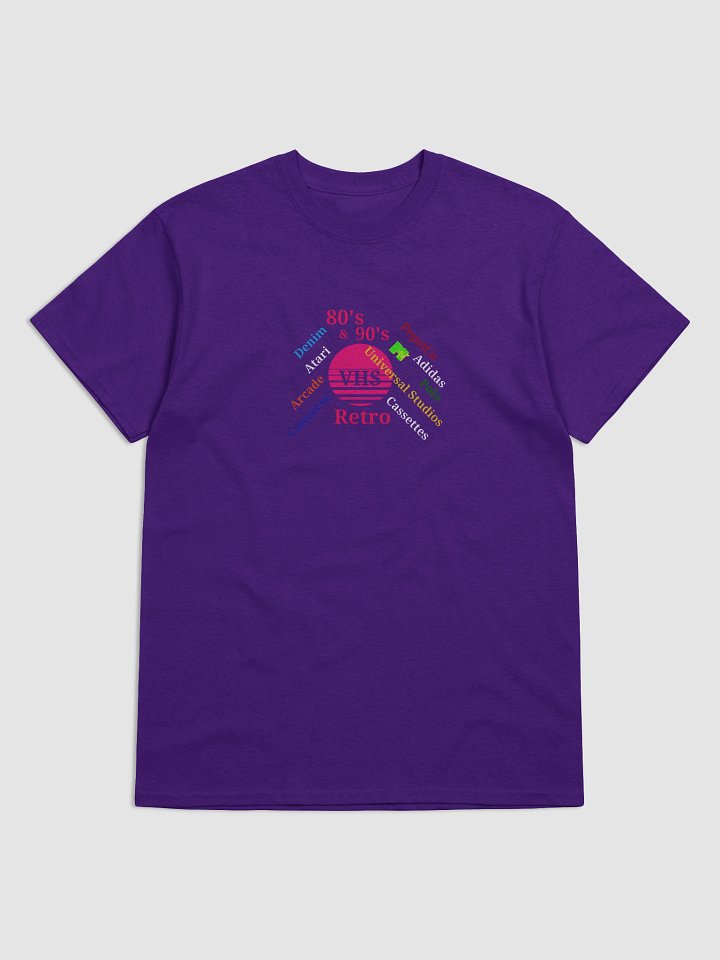 Retro VHS Circle Graphic Tee product image (1)