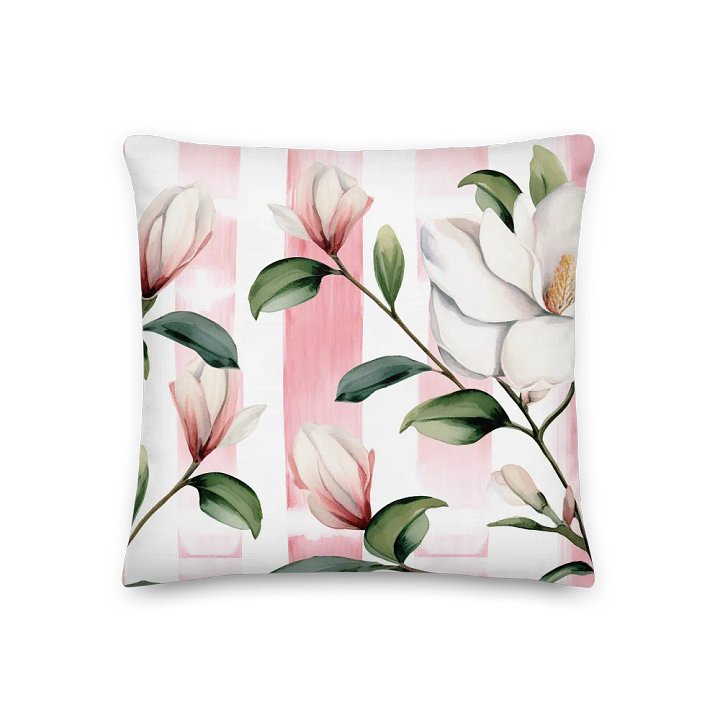 Hibiscus & Harmony: Decorative Pillow product image (1)